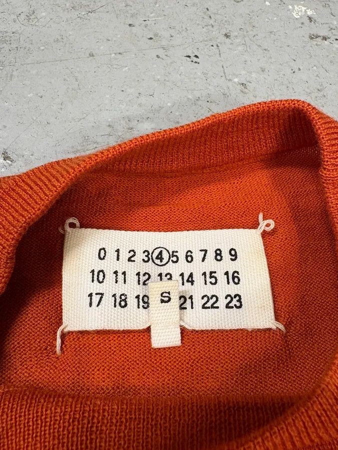 Maison Margiela AW2016 Maison Margiela Orange Vitality Sweater Size US S / EU 44-46 / 1 - 9 Thumbnail