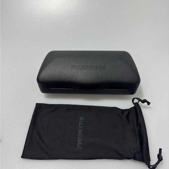 Balenciaga Mirrored Shield Sunglasses Blue Multi