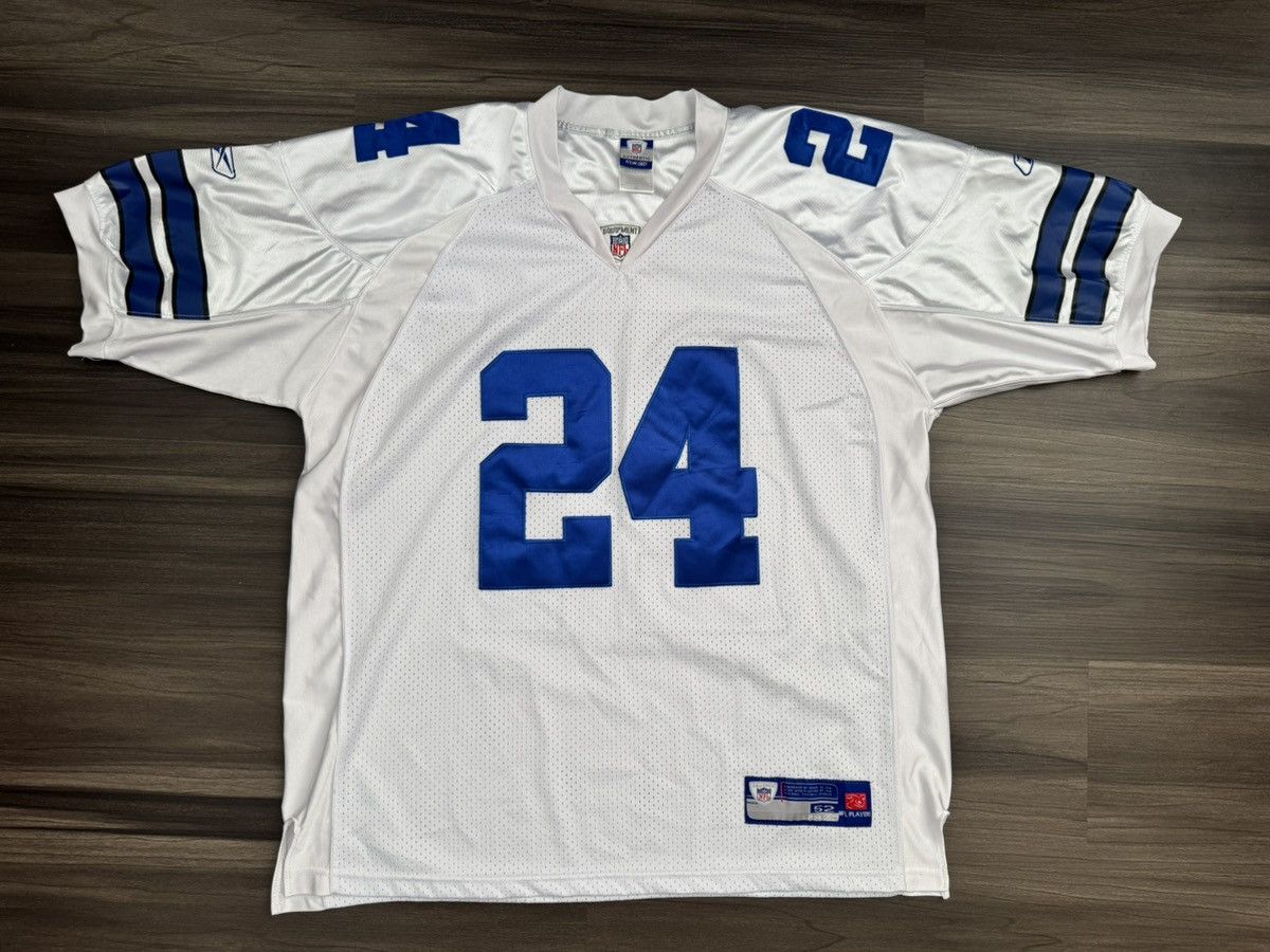 Reebok Dallas Cowboys Marion Barber #24 NFL Away Stitched Jersey Size US XL / EU 56 / 4 - 1 Thumbnail