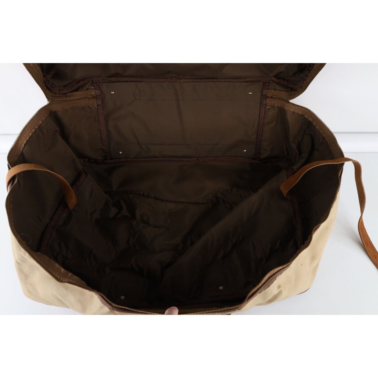 Orvis Deadstock Vintage Orvis Gokey Canvas Leather Duffel Bag Size ONE SIZE - 16 Thumbnail
