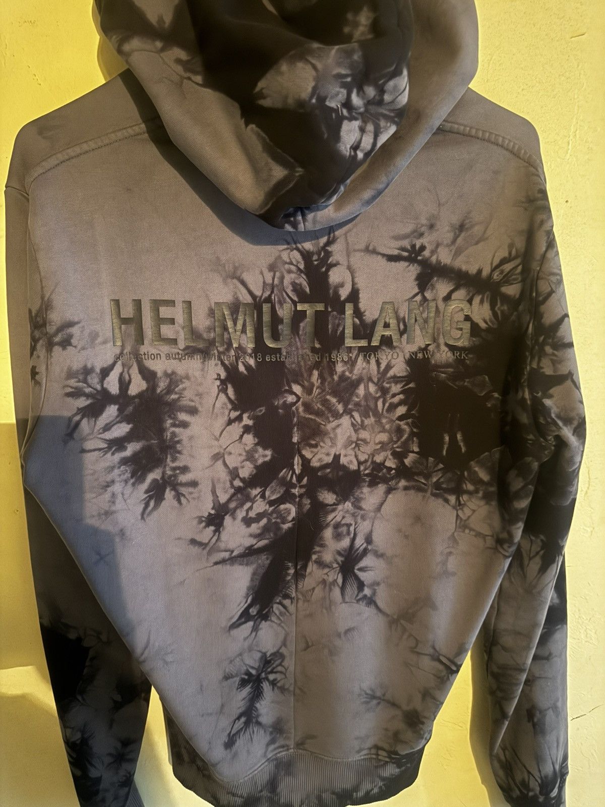 Helmut Lang Helmut lang grey tie dye hoodie Size US M / EU 48-50 / 2 - 1 Thumbnail