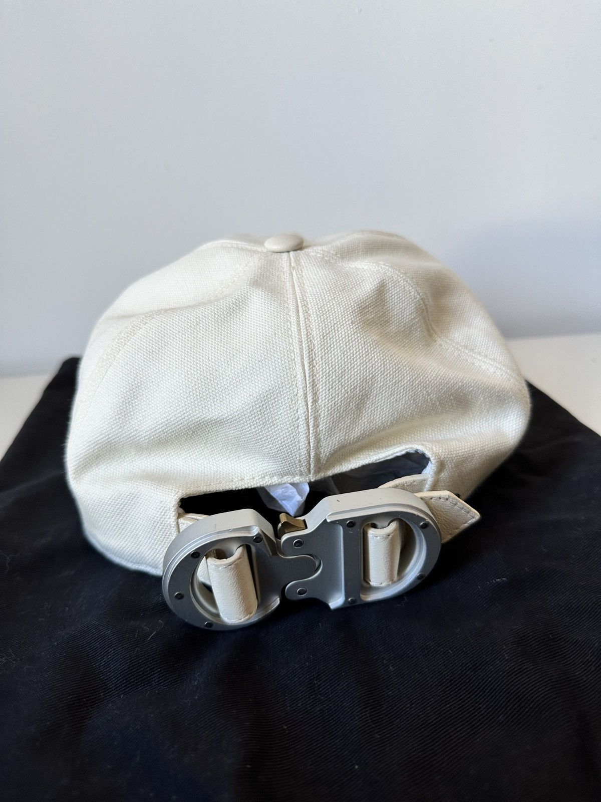 Dior × Kim Jones Christian dior saddle off white cap Size ONE SIZE - 4 Thumbnail