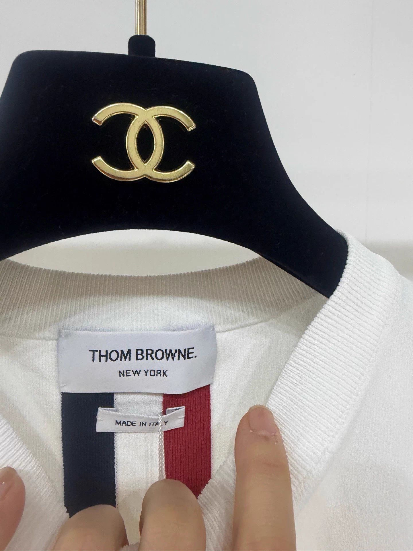 Thom Browne Thom Browne Classic Striped Short Sleeve Tee Size 40 Size US XXS / EU 40 - 2 Thumbnail