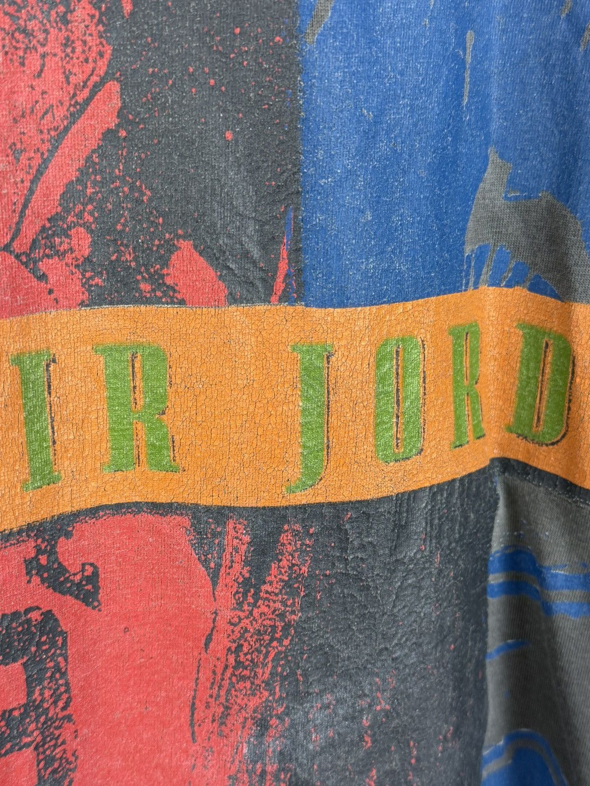 Nike 90s Nike Air Jordan #23 Retro Faded T-Shirt Grey XXL Size US XXL / EU 58 / 5 - 3 Thumbnail