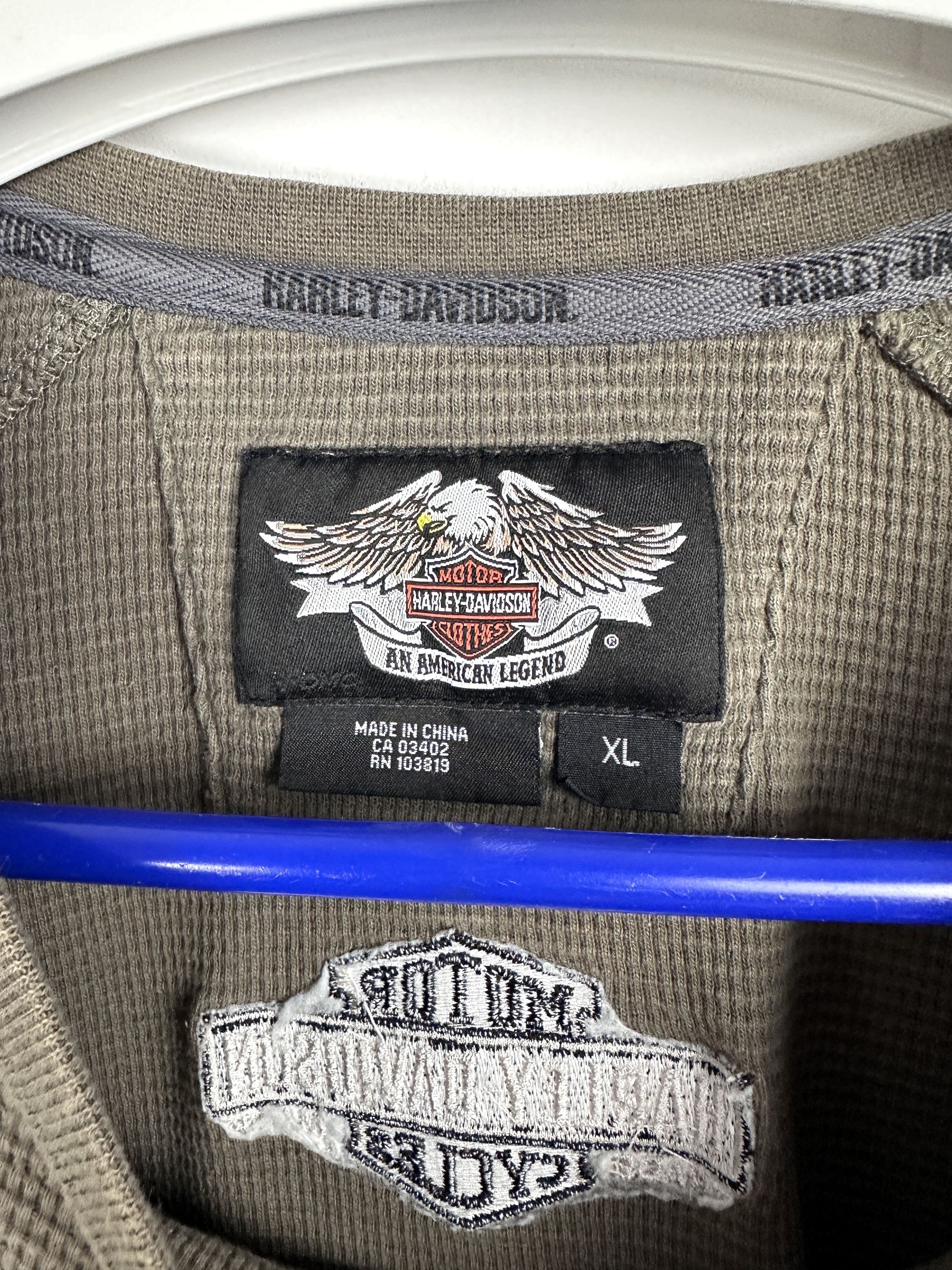 Harley Davidson Vintage Harley Davidson 90s men sweatshirt Size US XL / EU 56 / 4 - 5 Thumbnail