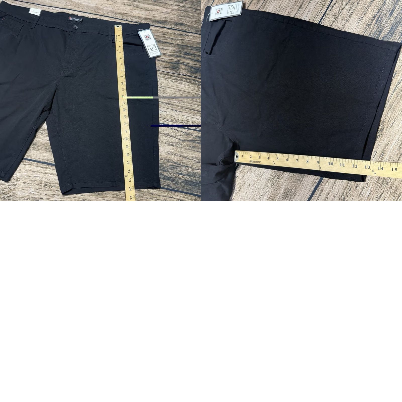 Southpole Southpole Shorts Mens 48 Black Active Flex Skater Streetwear Denim Stretch NWT Size US 32 / EU 48 - 8 Thumbnail