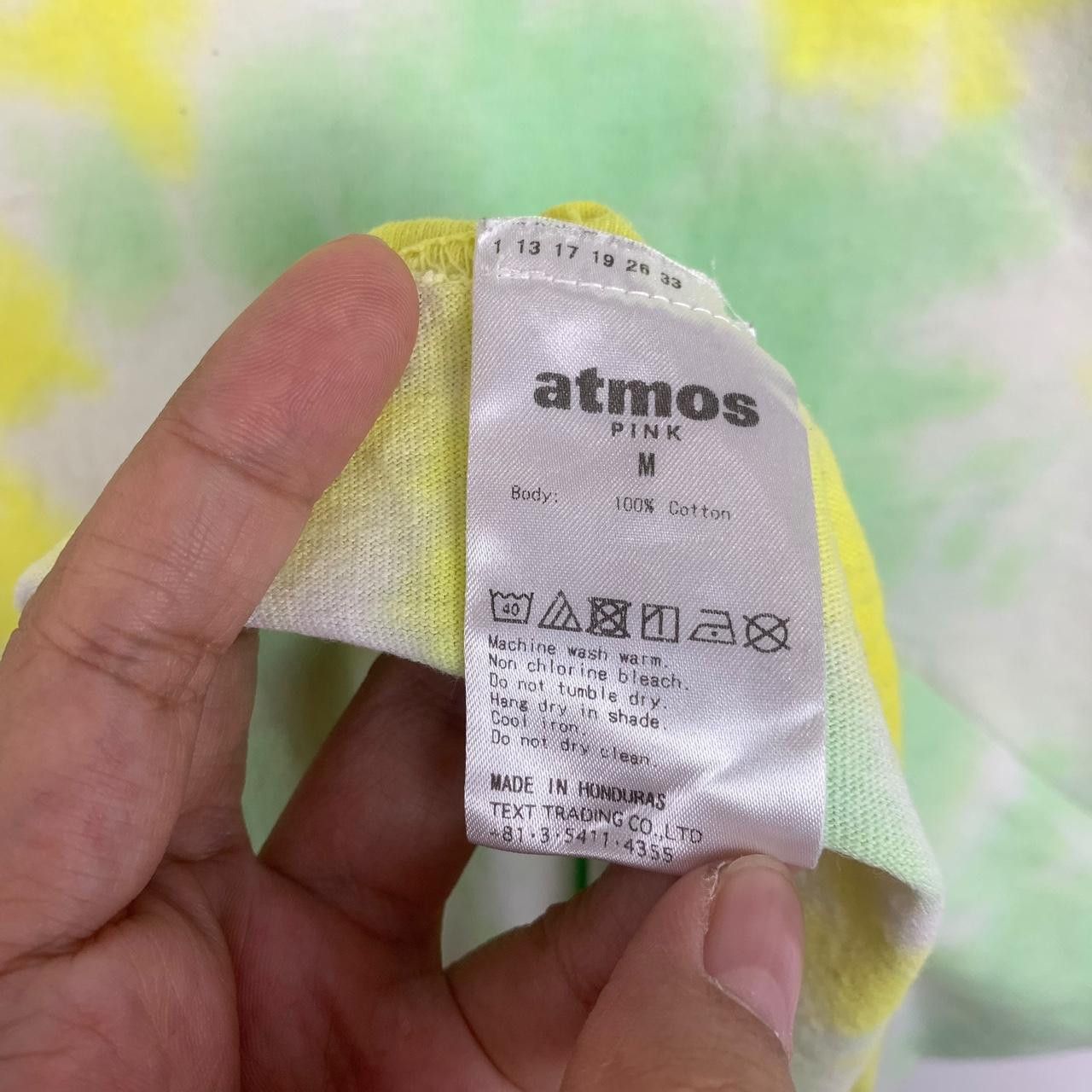 Other ATMOS PINK KANA Moving The Body Tie Dye Baggy Tee Shirt Top Size M / US 6-8 / IT 42-44 - 7 Thumbnail