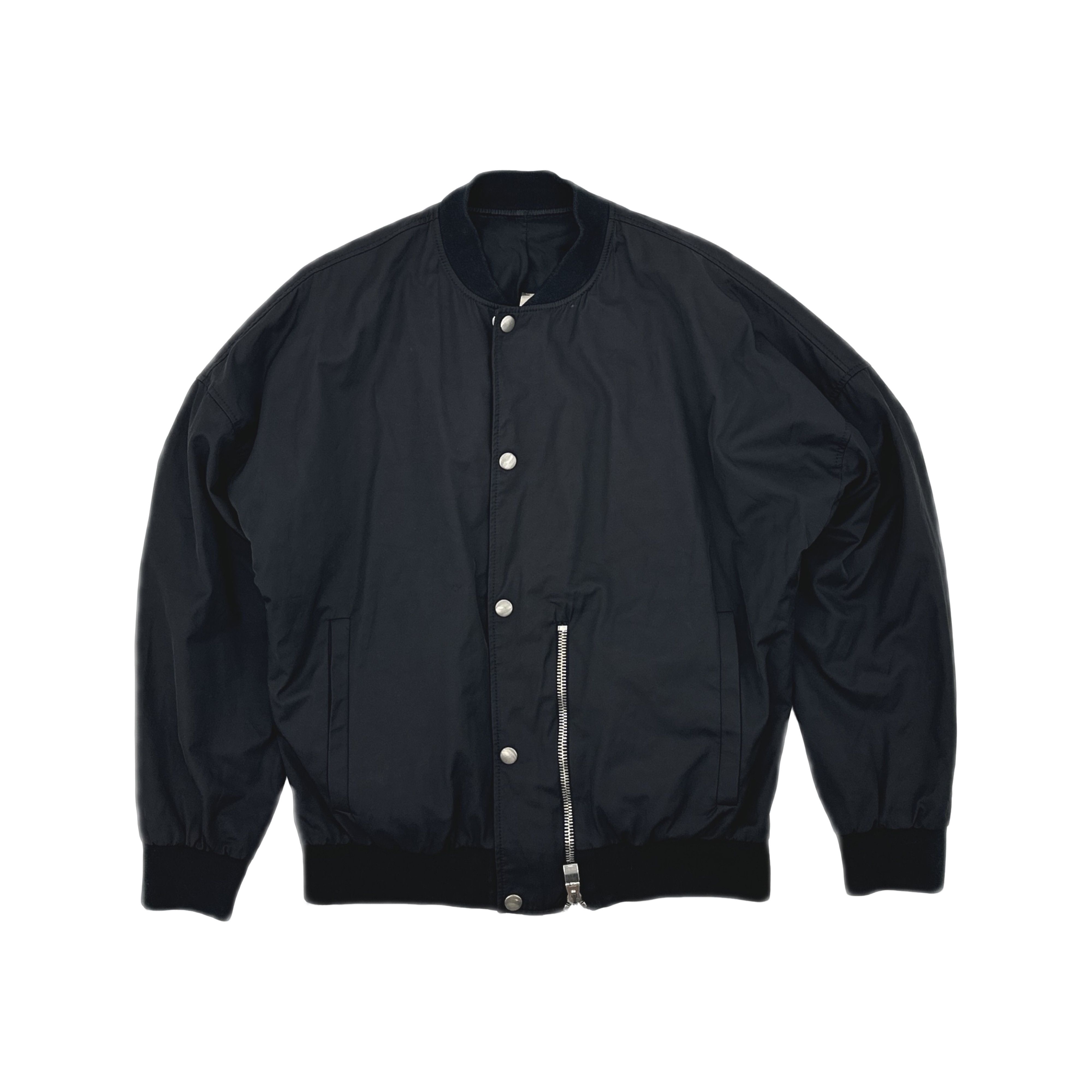 Balenciaga Balenciaga Solid Zip-Up Bomber Jacket 46 Size US S / EU 44-46 / 1 - 1 Thumbnail
