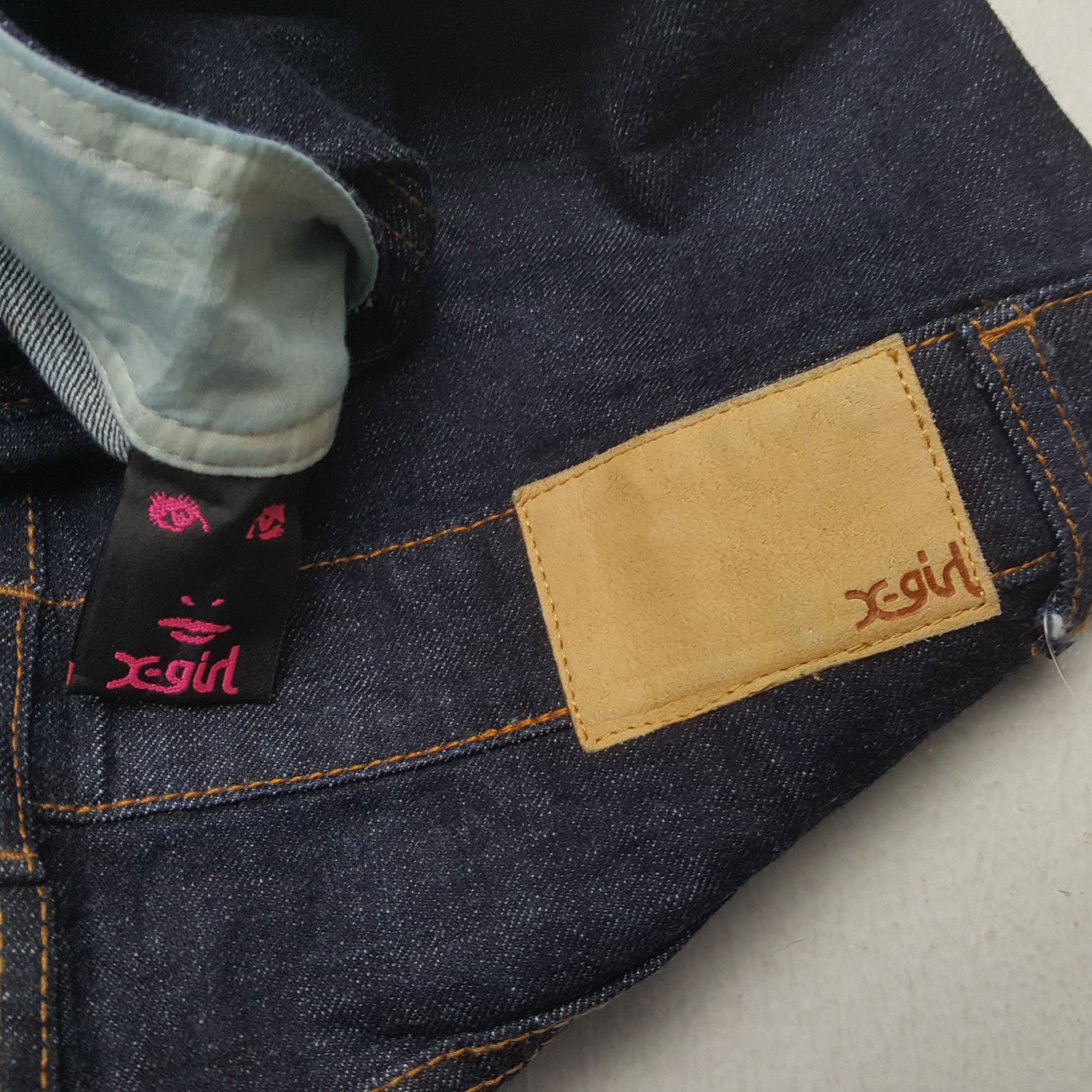 Vintage X-GIRL Japanese Streetwear Fashion Style Overall Jeans Size 36" / US 14 / IT 50 - 14 Thumbnail