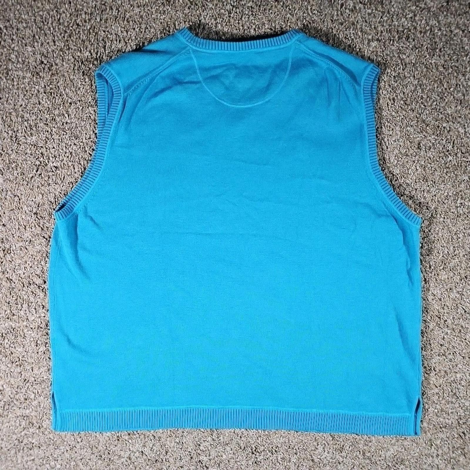 Tommy Bahama Tommy Bahama XXL Blue Vest Size US XXL / EU 58 / 5 - 6 Thumbnail