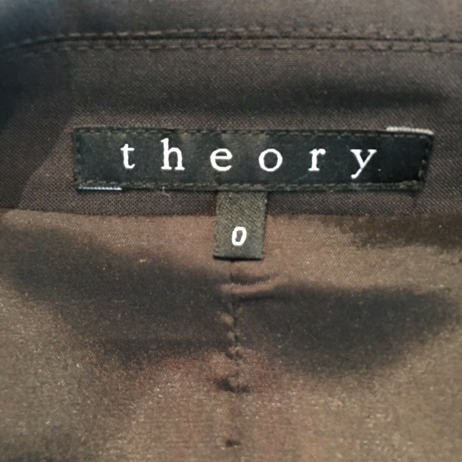 Theory Theory Womens Fitted Wool Blazer Smokey Gray Lined Pockets O Size XS / US 0-2 / IT 36-38 - 9 Thumbnail