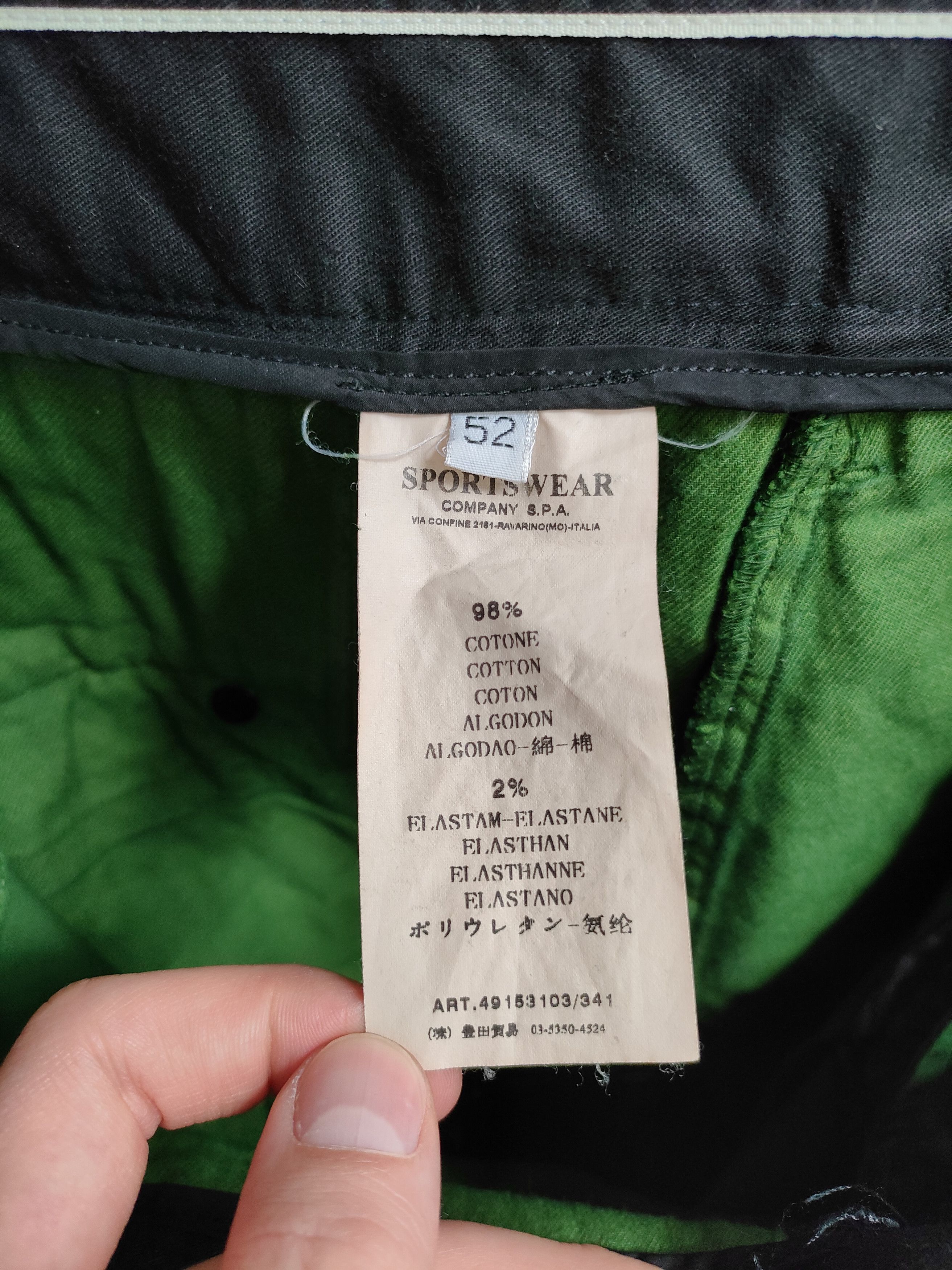 Stone Island A/W 2008 Stone Island green chino pants Size US 36 / EU 52 - 10 Thumbnail