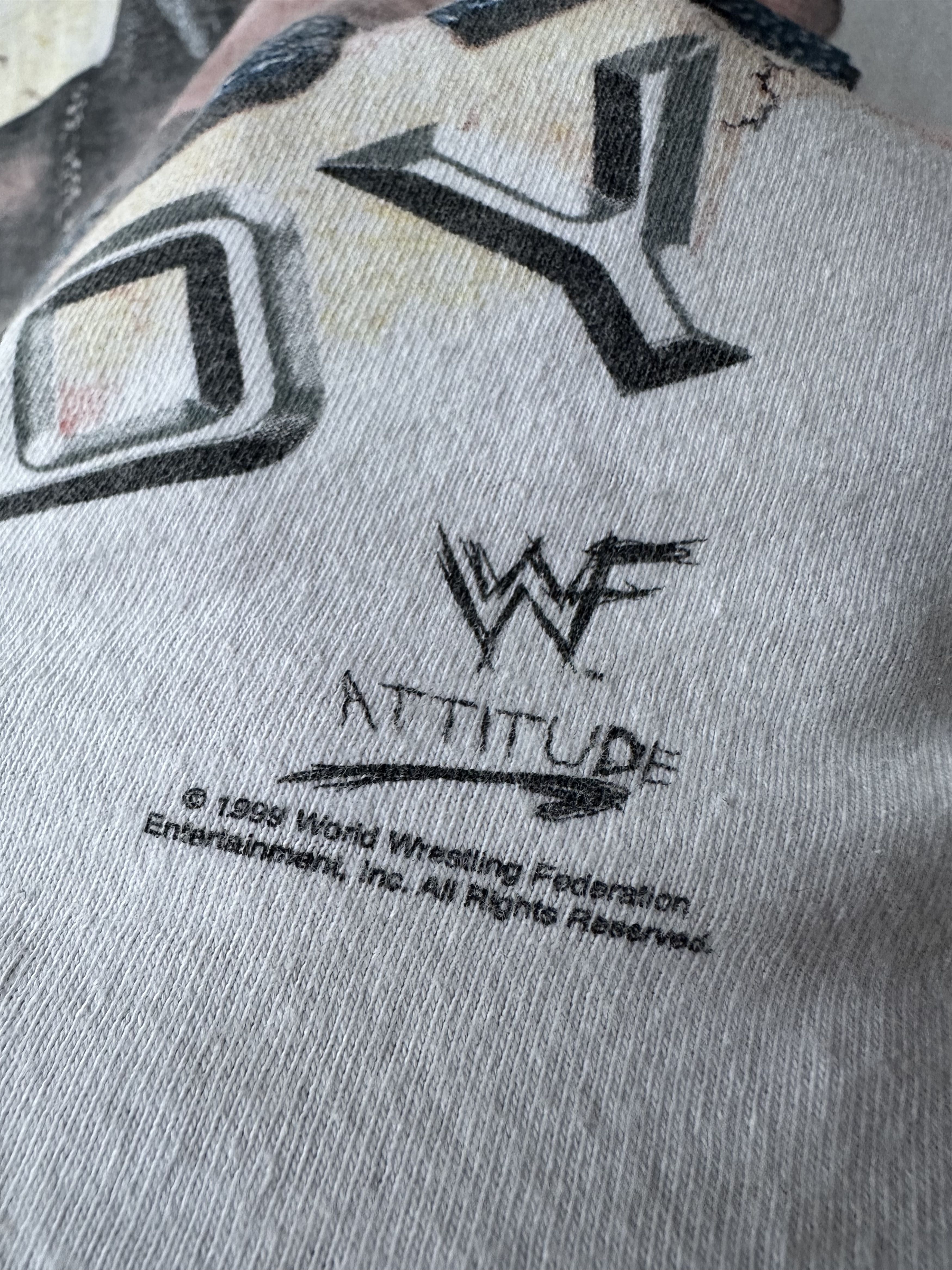 WWF 1999 Stone Cold "Don't Trust Anybody" Tee Size US L / EU 52-54 / 3 - 3 Thumbnail