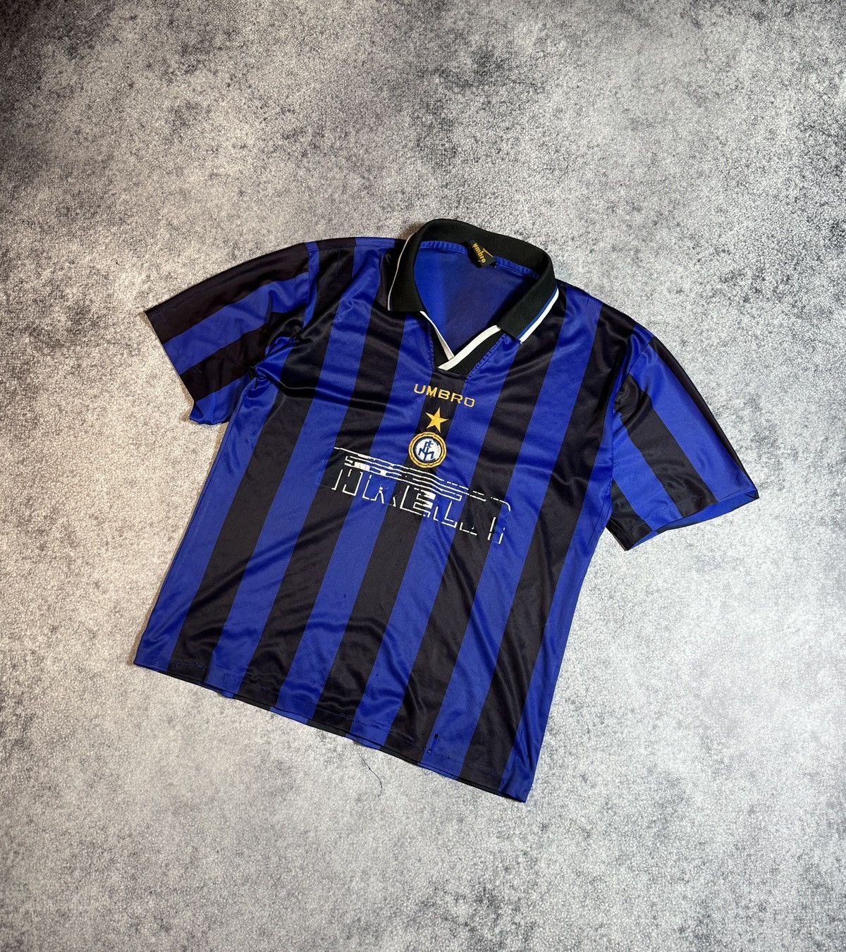 Soccer discount jersey vintage Inter size L