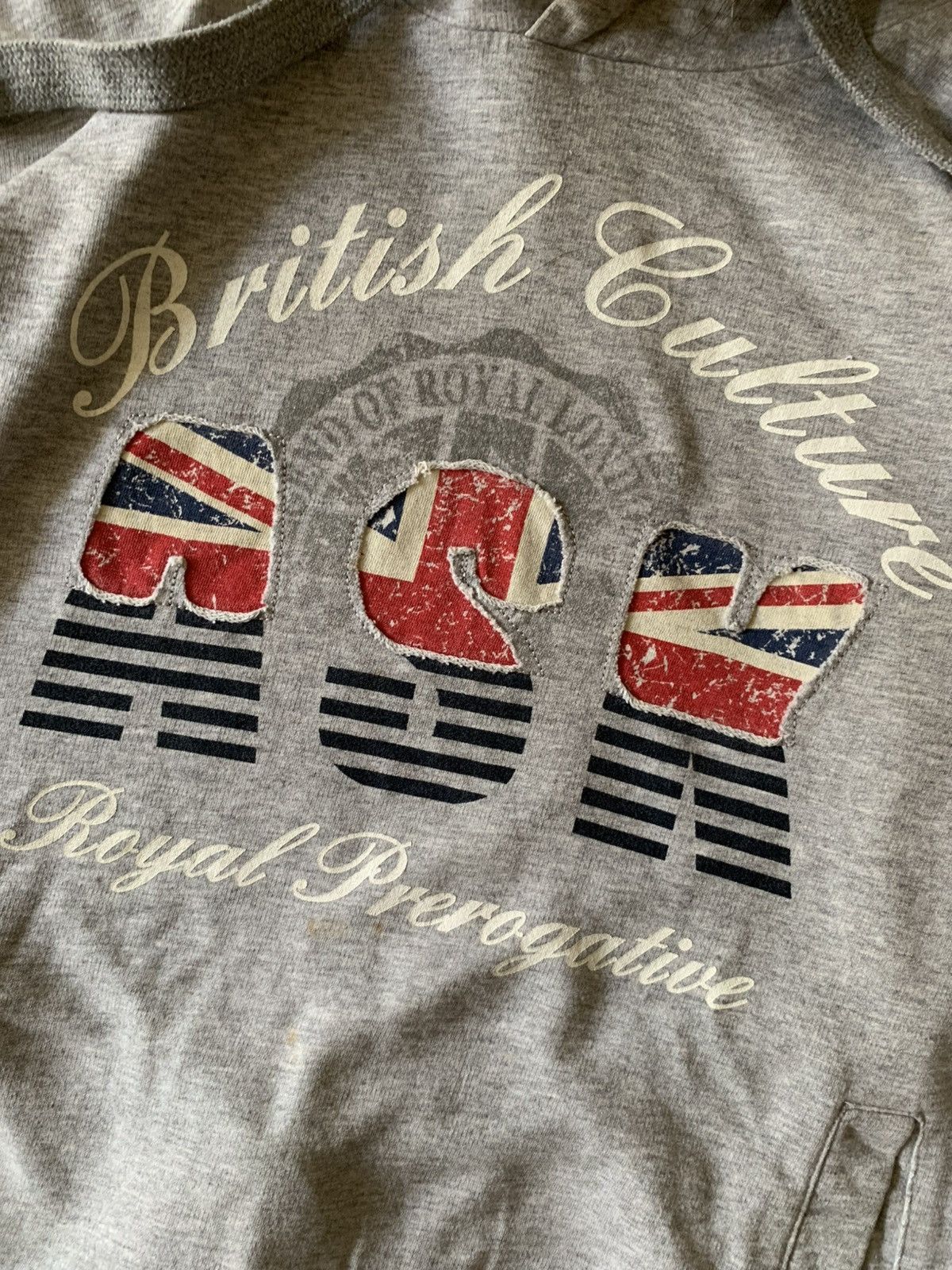 Japanese Brand 2000s ASK BRITISH VIBE FUR HOODIE IFSIXWASNINE LGB STYLE Size US L / EU 52-54 / 3 - 8 Thumbnail