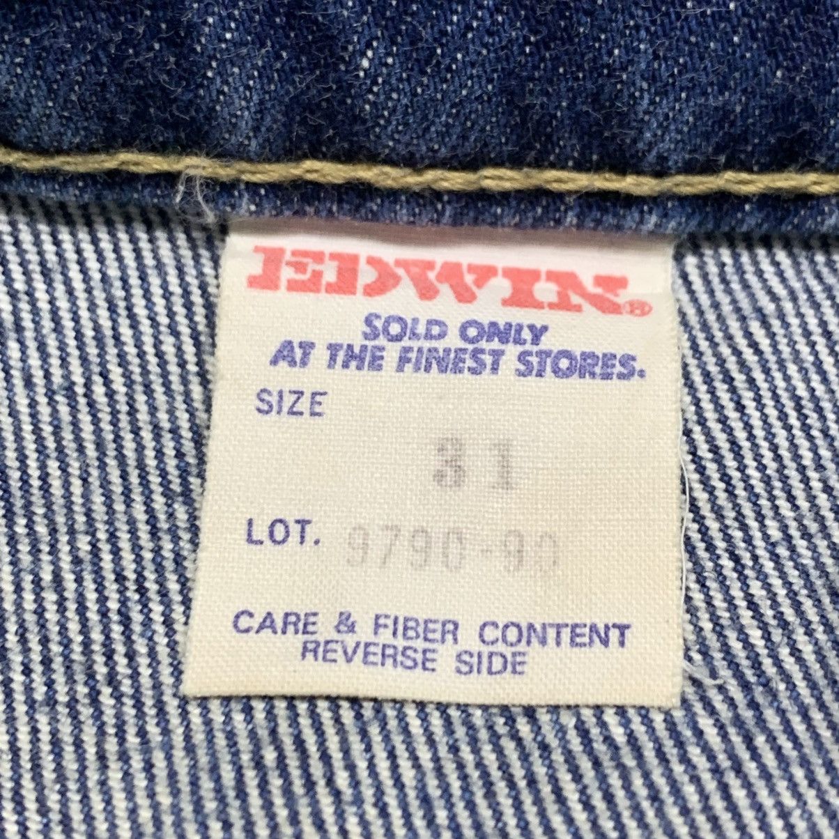 Edwin Vintage Edwin Union Jack Patch Clawmark Fade Jeans Size US 28 / EU 44 - 18 Thumbnail