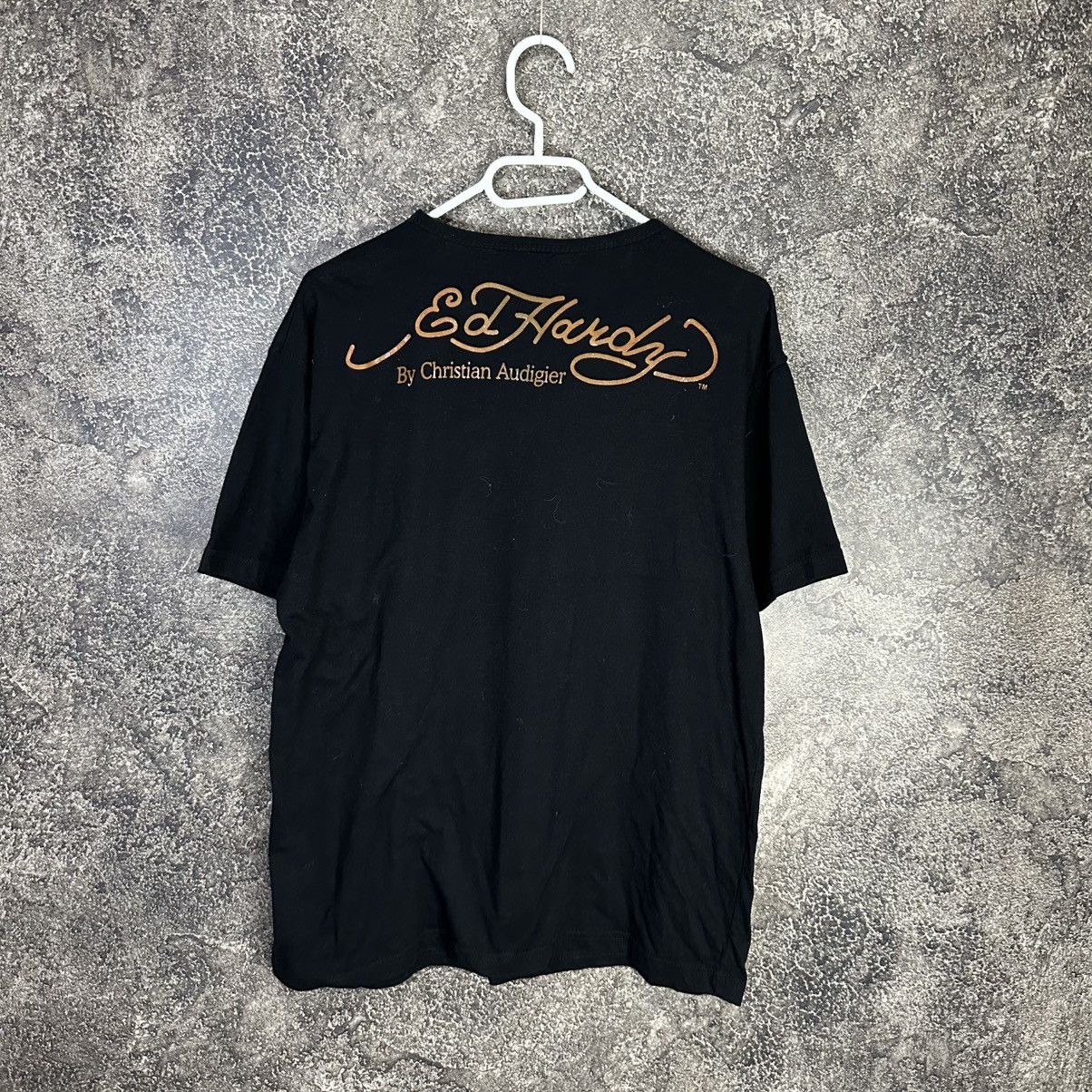 Ed Hardy Vintage Rare Y2K Ed Hardy T-Shirt Size L / US 10 / IT 46 - 10 Thumbnail
