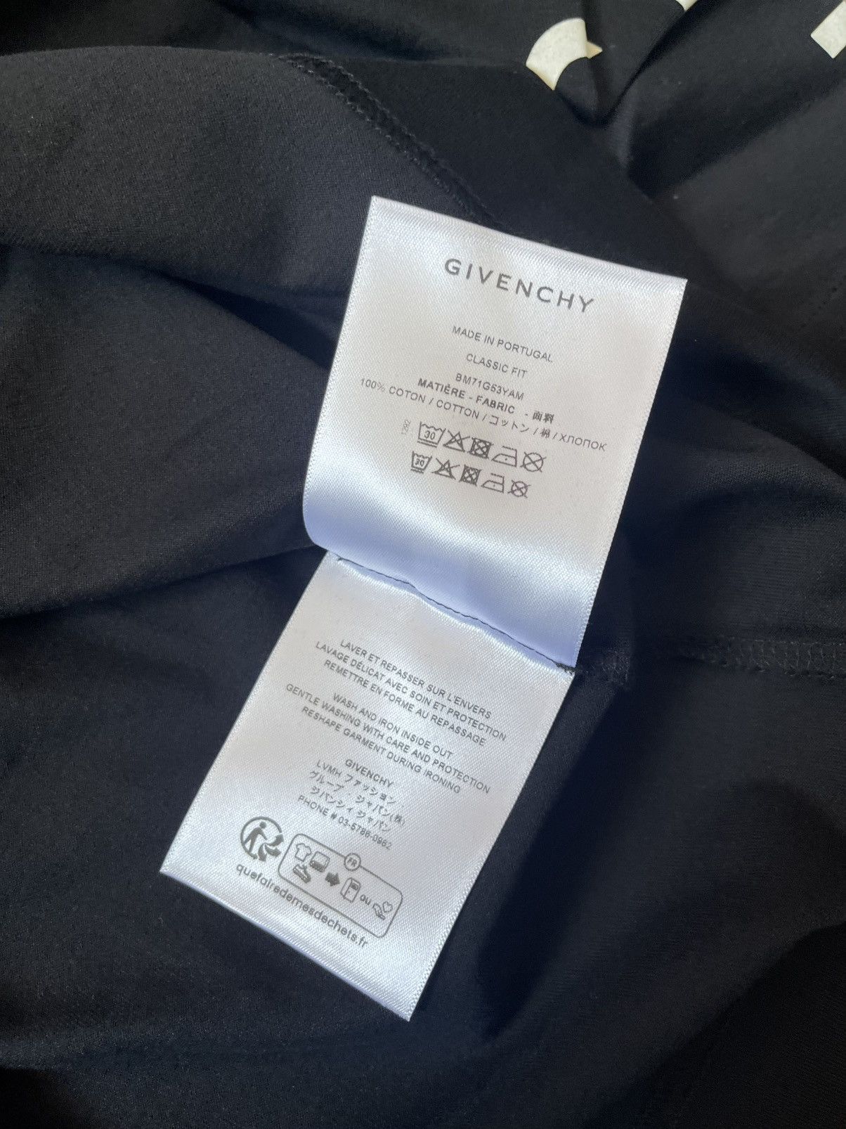 Givenchy Givenchy Long sleeve t-shirt with logo black Size US S / EU 44-46 / 1 - 8 Thumbnail