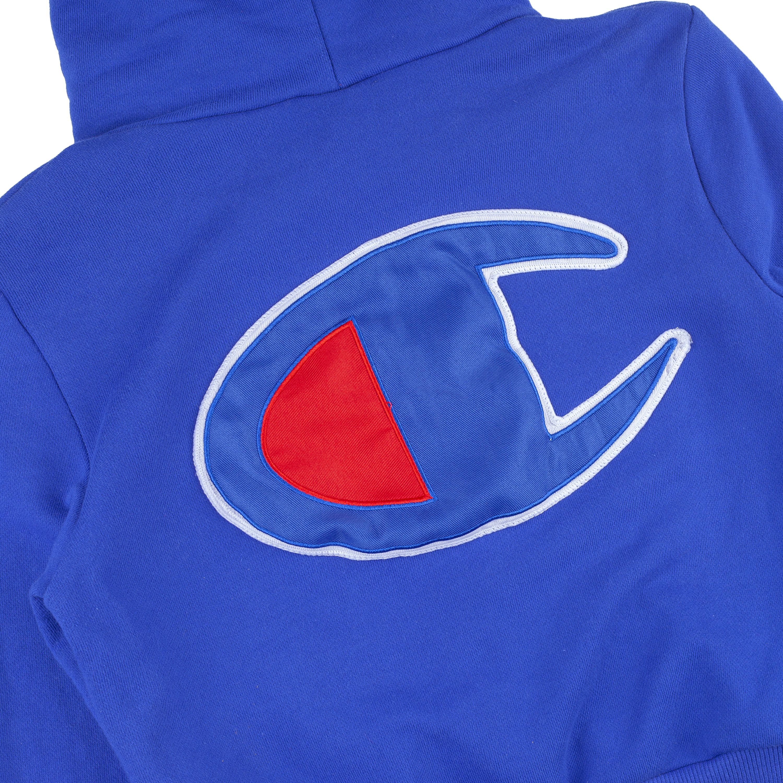 Vetements Vetements x Champion SS 2017 Fitted Women’s Blue Hoodie Size S / US 4 / IT 40 - 5 Thumbnail