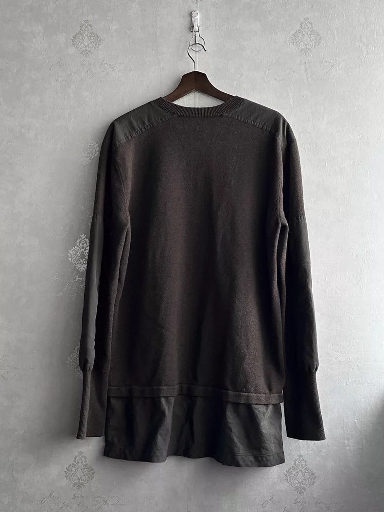 Helmut Lang HELMUT LANG Decomposition and patchwork sweater Size L / US 10 / IT 46 - 3 Thumbnail