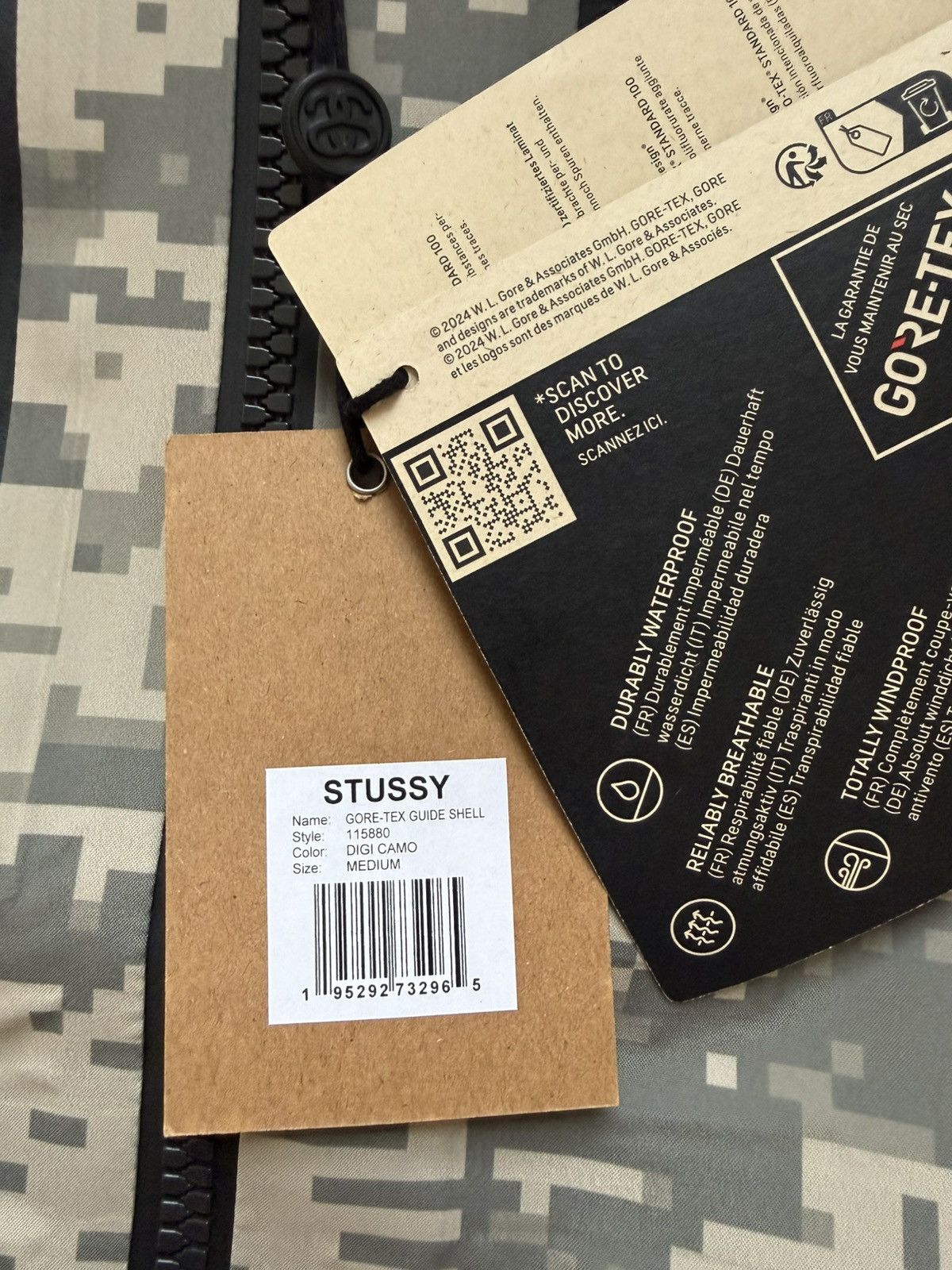 Stussy Stussy GORE-TEX Guide Shell Size US M / EU 48-50 / 2 - 3 Thumbnail
