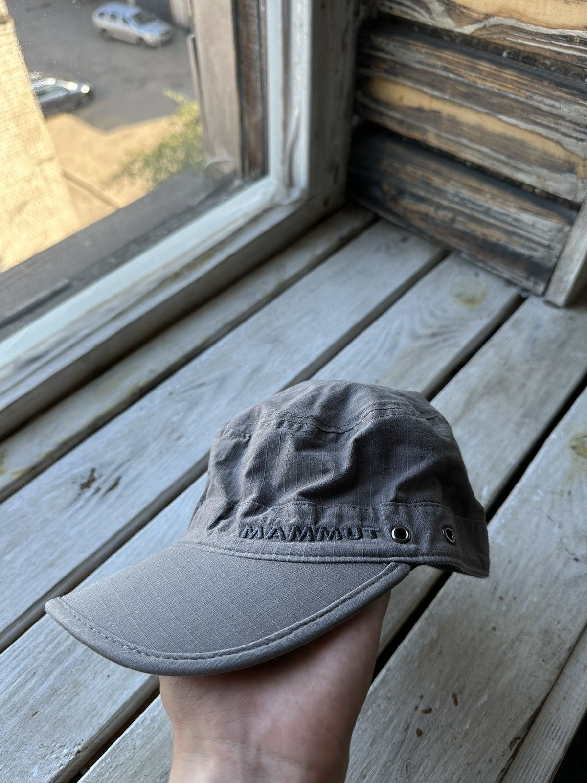 Mammut × Vintage Vintage MAMMUT Cap skull hat big logo 2 OUTDOOR LIFE Size ONE SIZE - 1 Thumbnail