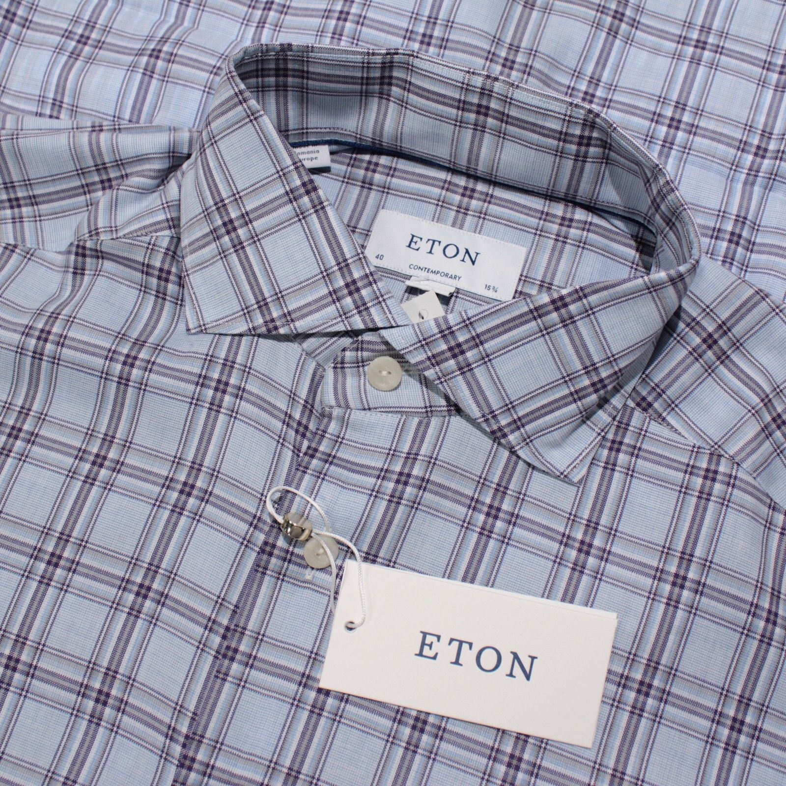 Eton Eton New with tags Shirt Size M US In Blue Size US M / EU 48-50 / 2 - 1 Thumbnail