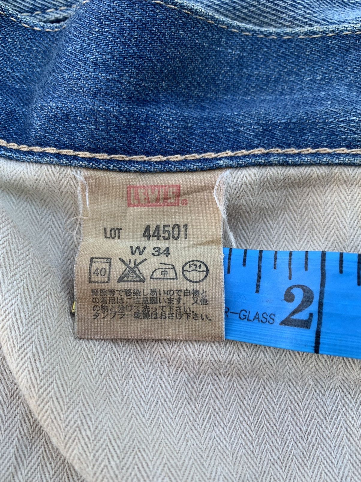 Levi's VINTAGE LEVIS 501 BIG E LVC DISTRESSED DENIM Size US 34 / EU 50 - 20 Thumbnail