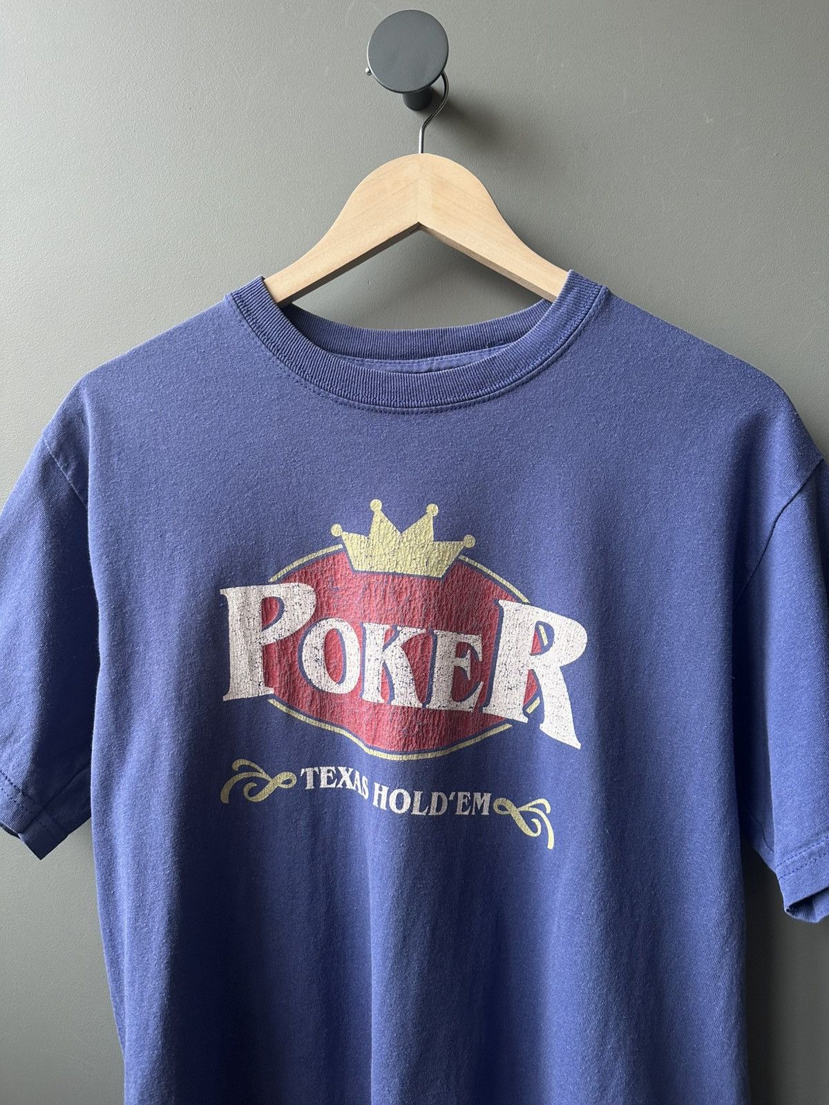 Gildan Vintage Texas Hold’em Poker Logo Tee Size US M / EU 48-50 / 2 - 2 Thumbnail