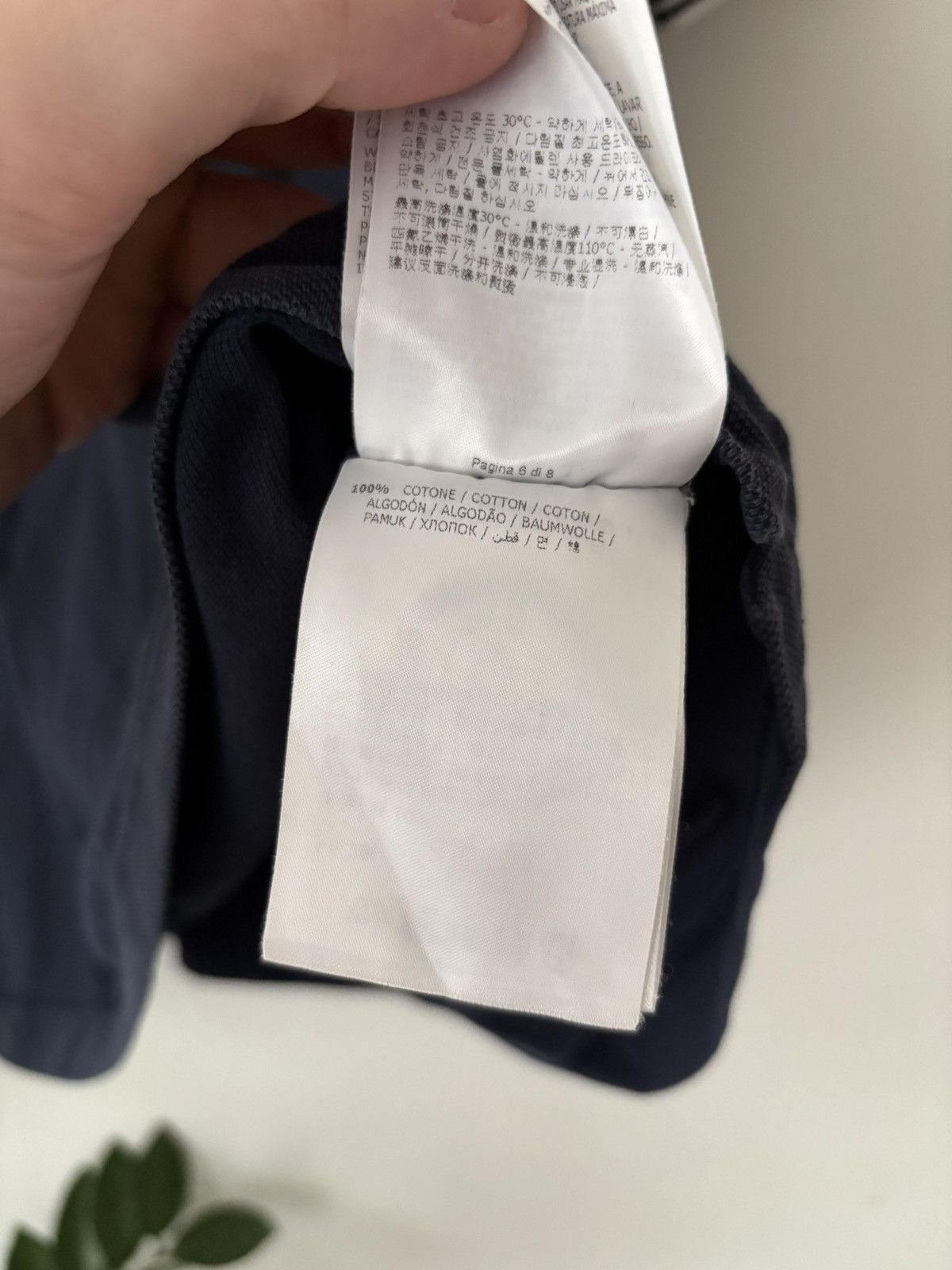 Moncler Moncler Luxury Logo Tshirt Size US XL / EU 56 / 4 - 7 Thumbnail