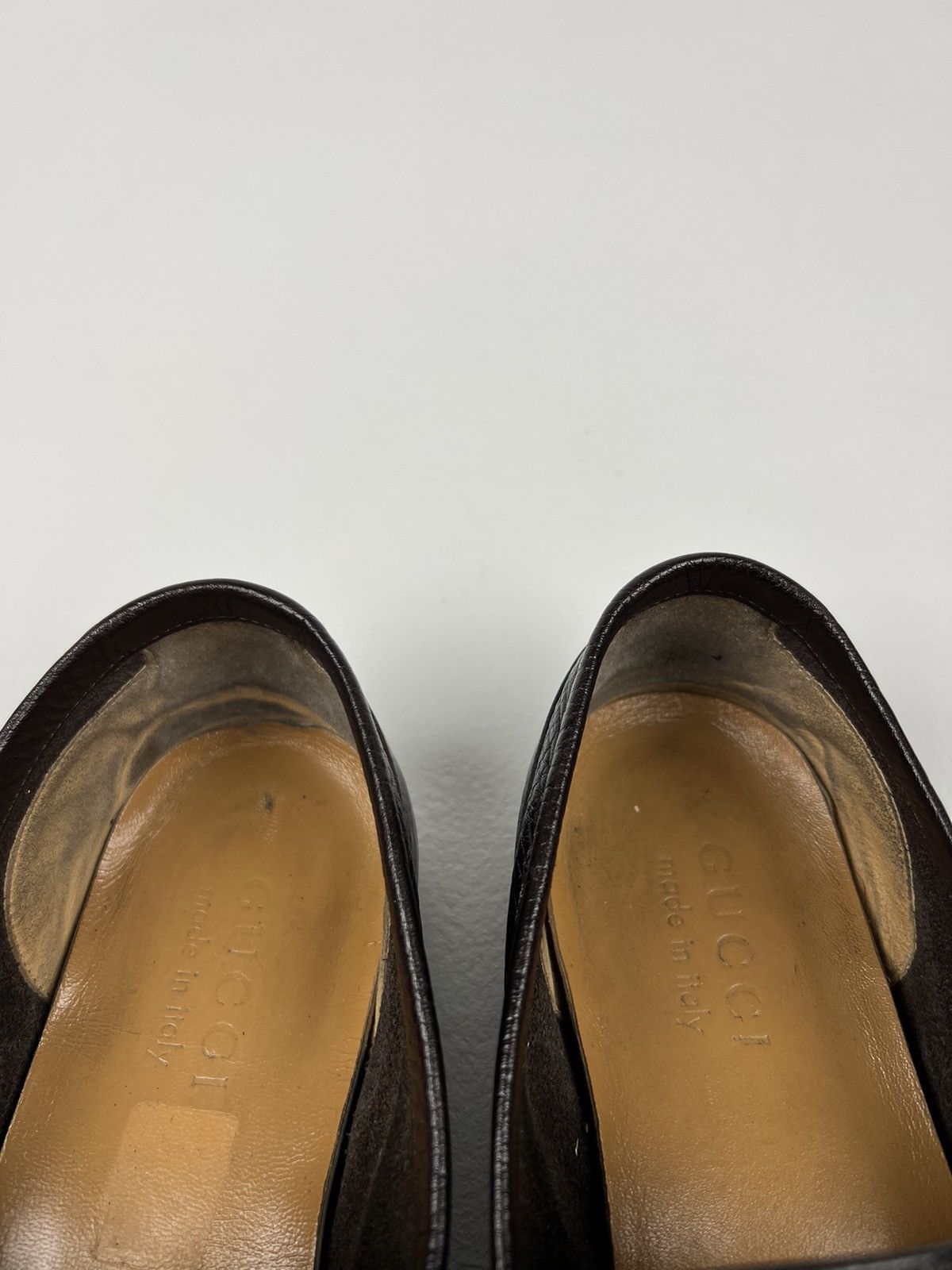 Gucci GUCCI Loafers Leather Slip Ons Shoes HORSEBIT Web Stripe Size US 9 / EU 42 - 16 Thumbnail