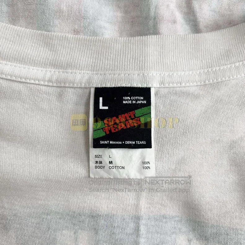 Other Saint Michael Pray for dirty labels short sleeves Size US L / EU 52-54 / 3 - 5 Thumbnail