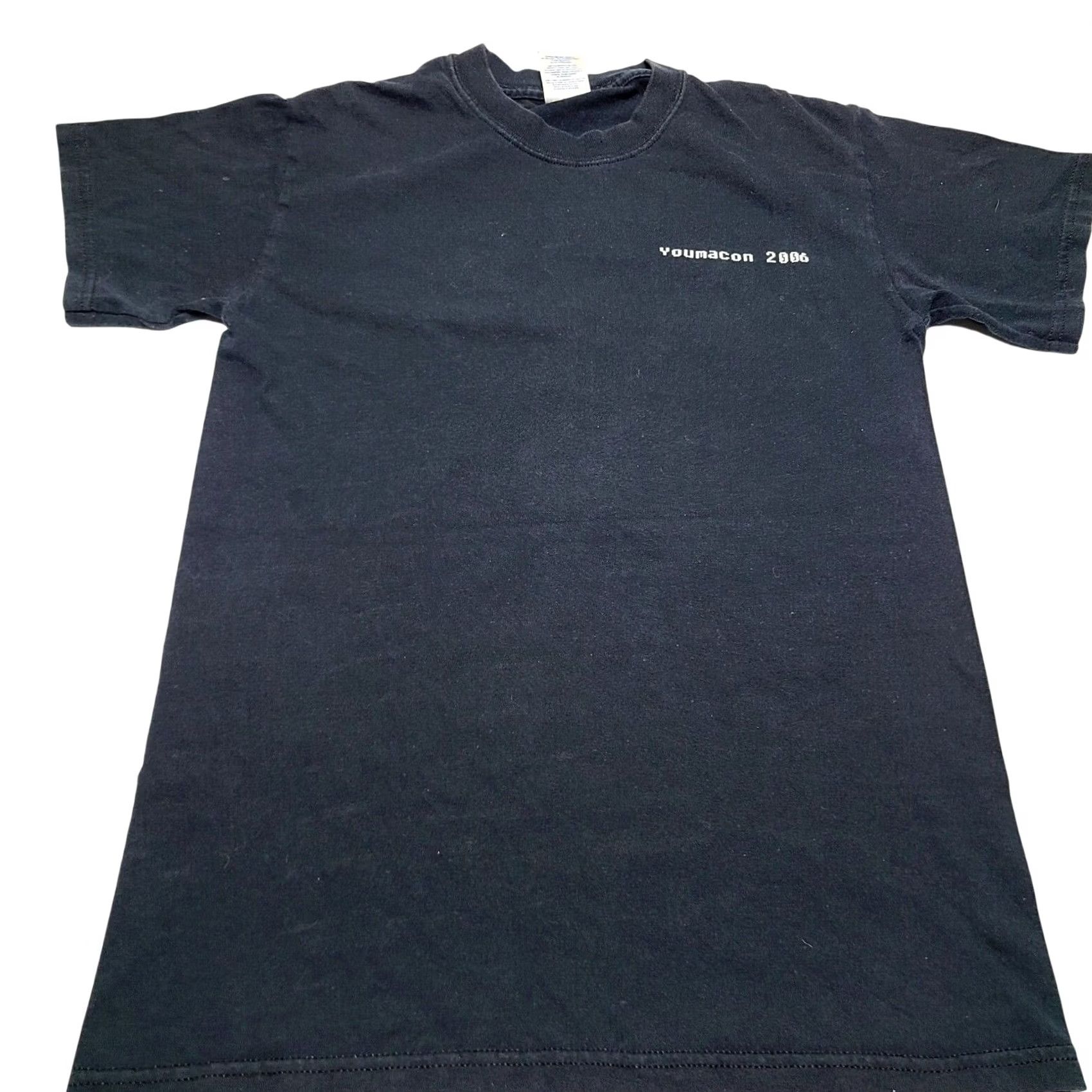 Gildan VINTAGE Youmacon 2006 Detroit Anime Manga Gaming Mens Small Short Sleeve T-Shirt Size US S / EU 44-46 / 1 - 2 Thumbnail