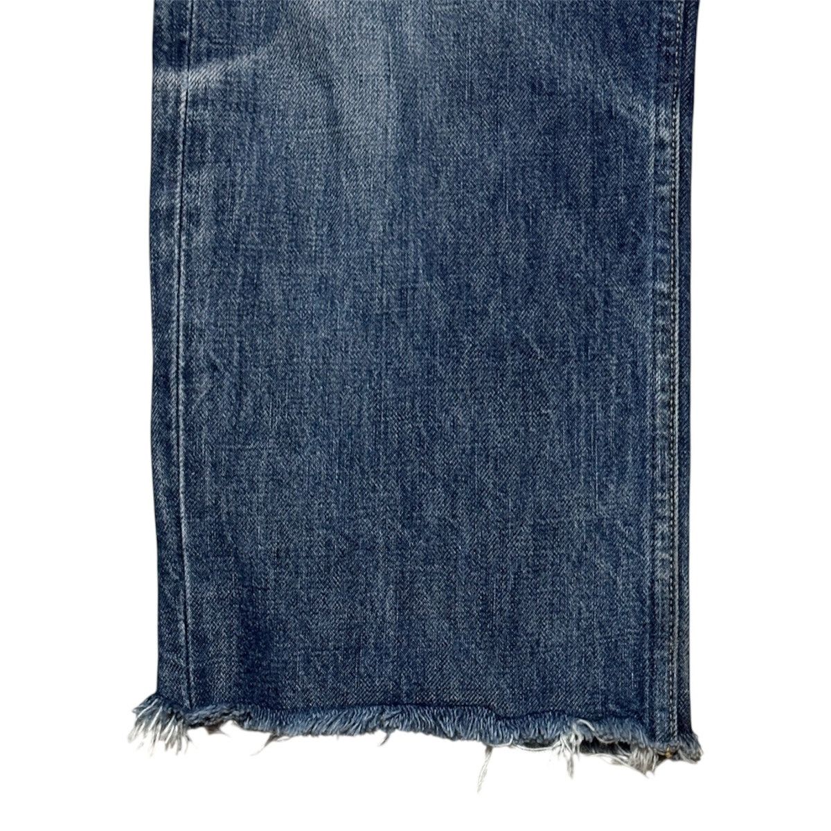 Helmut Lang ERALY 2000s HELMUT LANG CLASSIC CUT JEANS CUT OFF DENIM Size US 31 - 5 Thumbnail