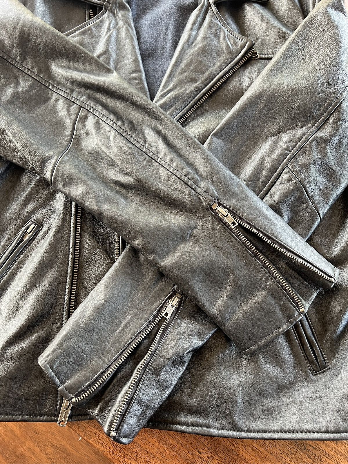 Levi's × Levi's Made & Crafted × Levi's Vintage Clothing Levi's Made & Crafted Perfecto Leather Jacket Size US M / EU 48-50 / 2 - 4 Thumbnail
