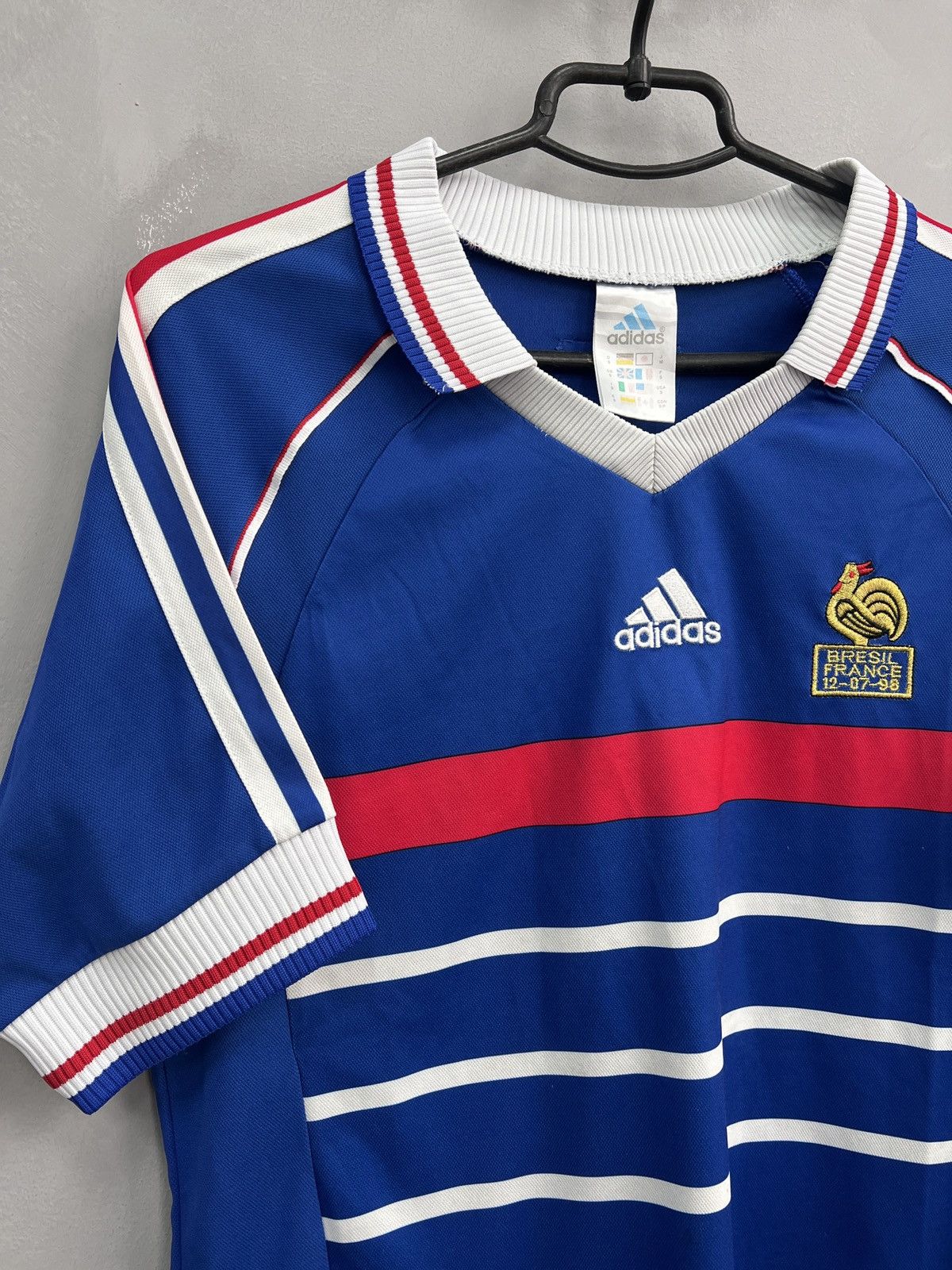 Vintage 1998 France jersey tee shirt vintage retro Size US S / EU 44-46 / 1 - 3 Thumbnail