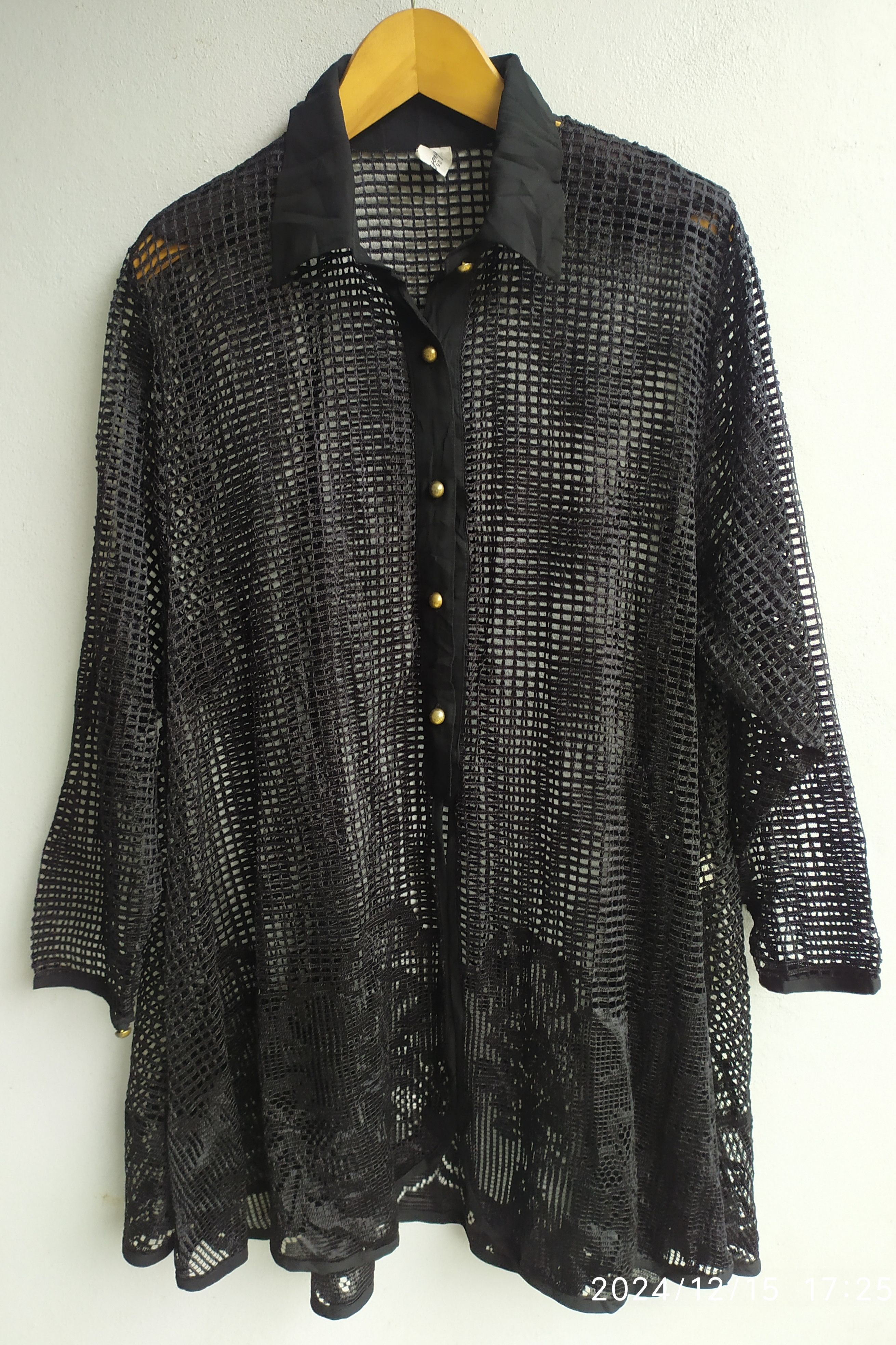 Beauty Beast × If Six Was Nine × Japanese Brand Japanese Black mesh button Size US L / EU 52-54 / 3 - 1 Thumbnail