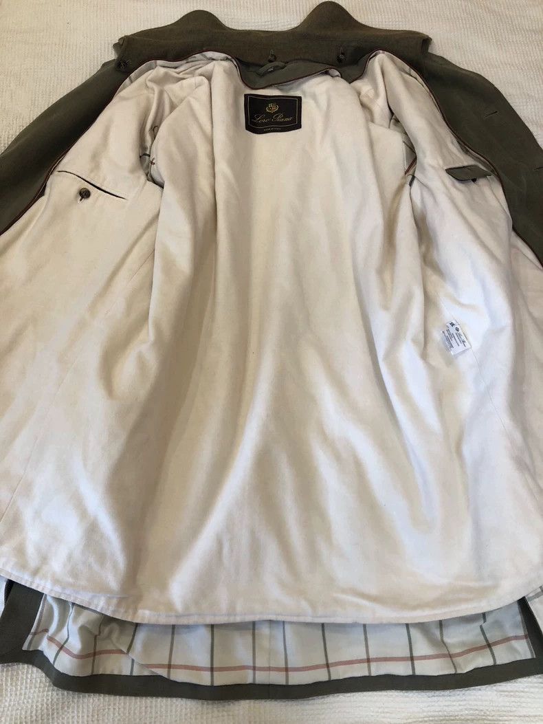 Loro Piana LORO PIANA Double-layer cotton fabric coat Size US XXL / EU 58 / 5 - 3 Thumbnail