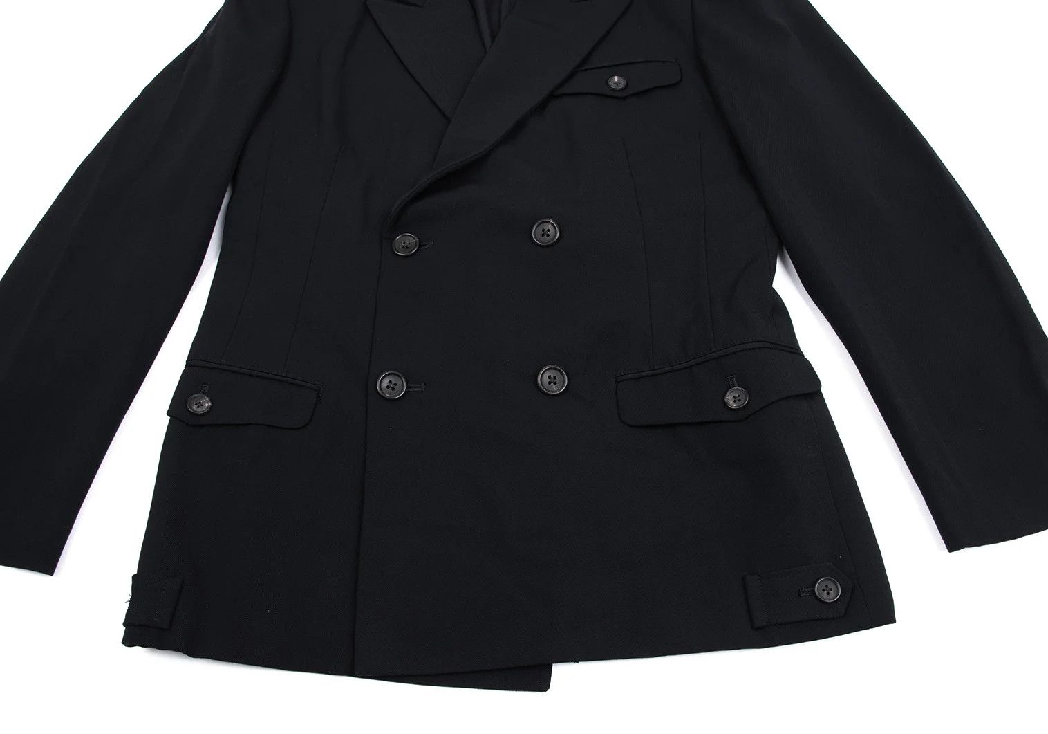 Yohji Yamamoto Yohji Yamamoto Double Jacket in Navy Size US M / EU 48-50 / 2 - 8 Thumbnail
