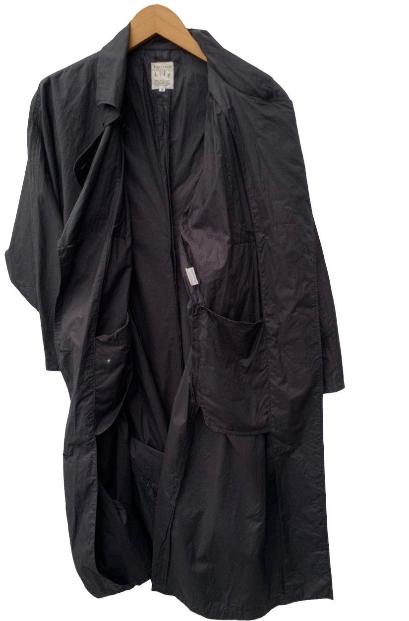 Japanese Brand Boutique Lily Women Cotton Trench Coat Parachute Jacket Size L / US 10 / IT 46 - 11 Thumbnail