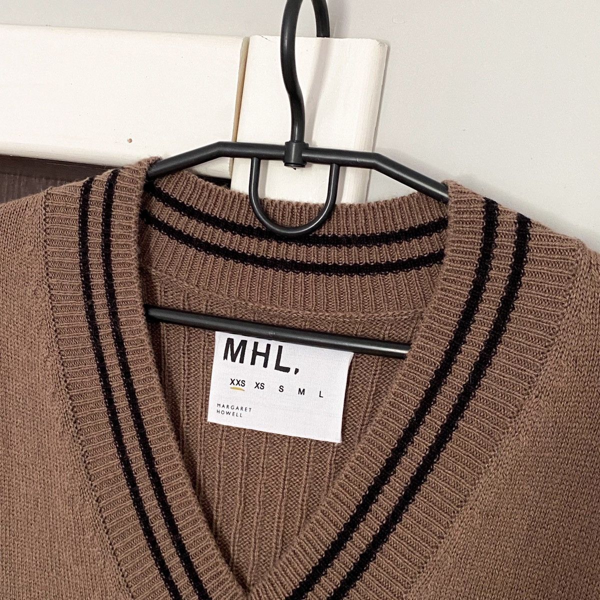 Margaret Howell MHL Margaret Howell Brown Knitted Wool Vest Size XS / US 0-2 / IT 36-38 - 6 Thumbnail