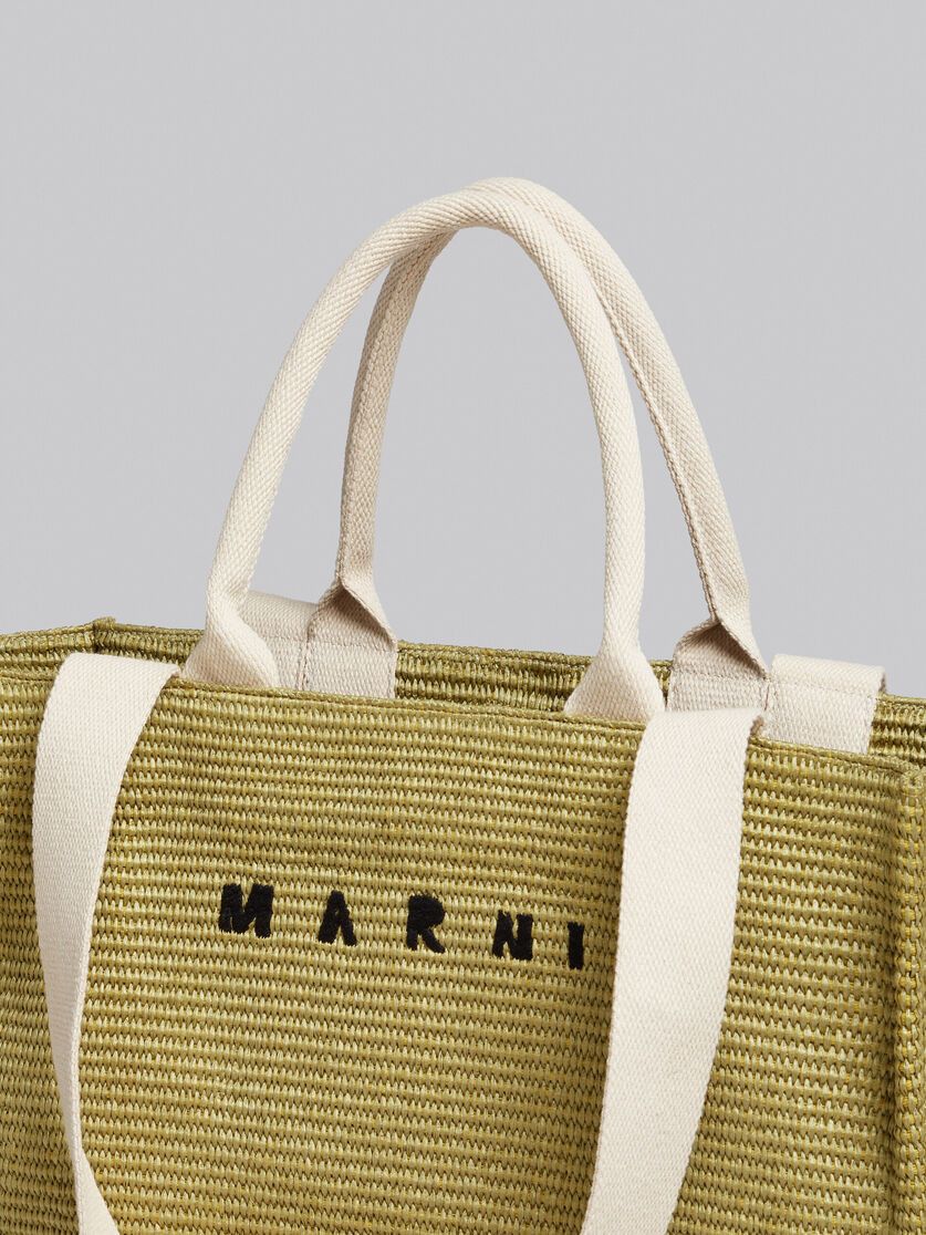 Marni o1srvl11e0624 Tote Bag in Green Size ONE SIZE - 4 Thumbnail