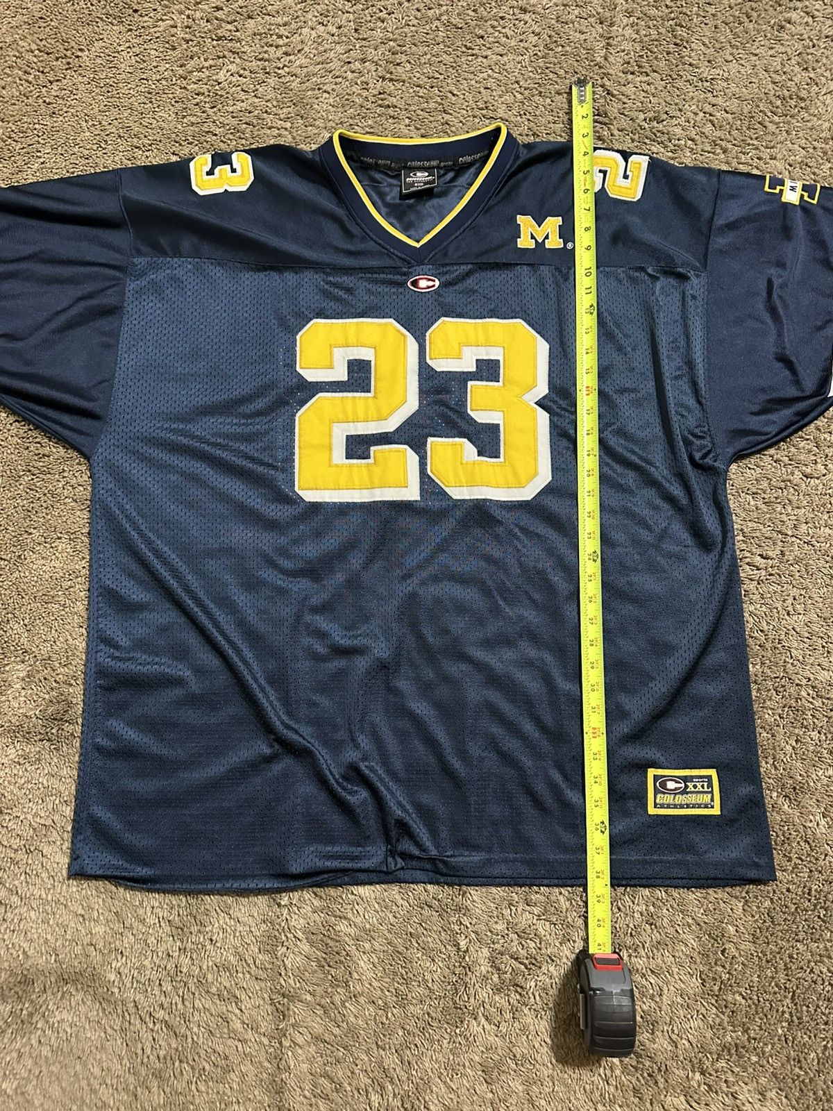 NCAA × Vintage Vintage NCAA Michigan Wolverines jersey 90s size 2XL Size US XXL / EU 58 / 5 - 8 Thumbnail