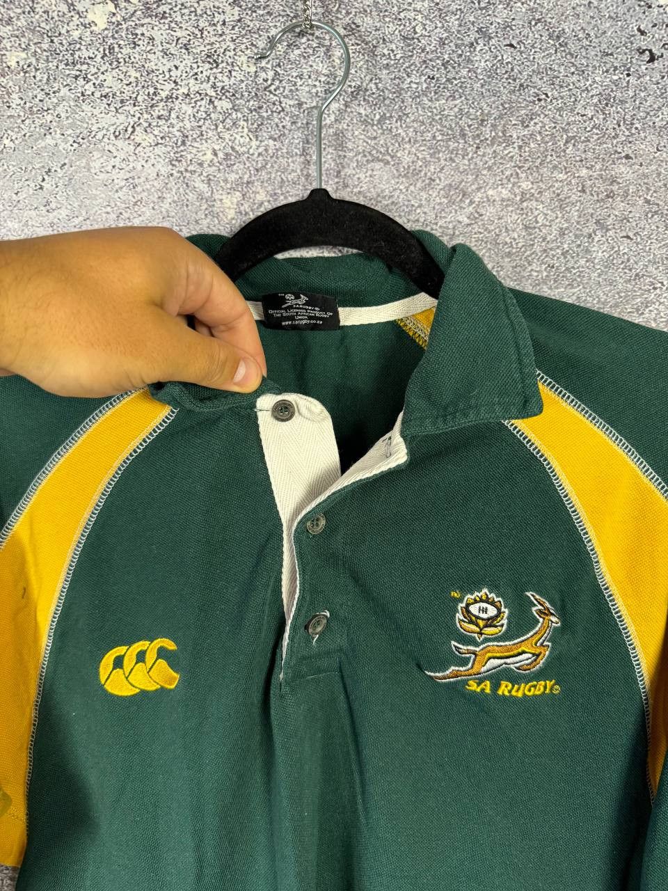 Canterbury of New Zealand South Africa National Team Rugby Union Canterbury Small Size US S / EU 44-46 / 1 - 6 Thumbnail
