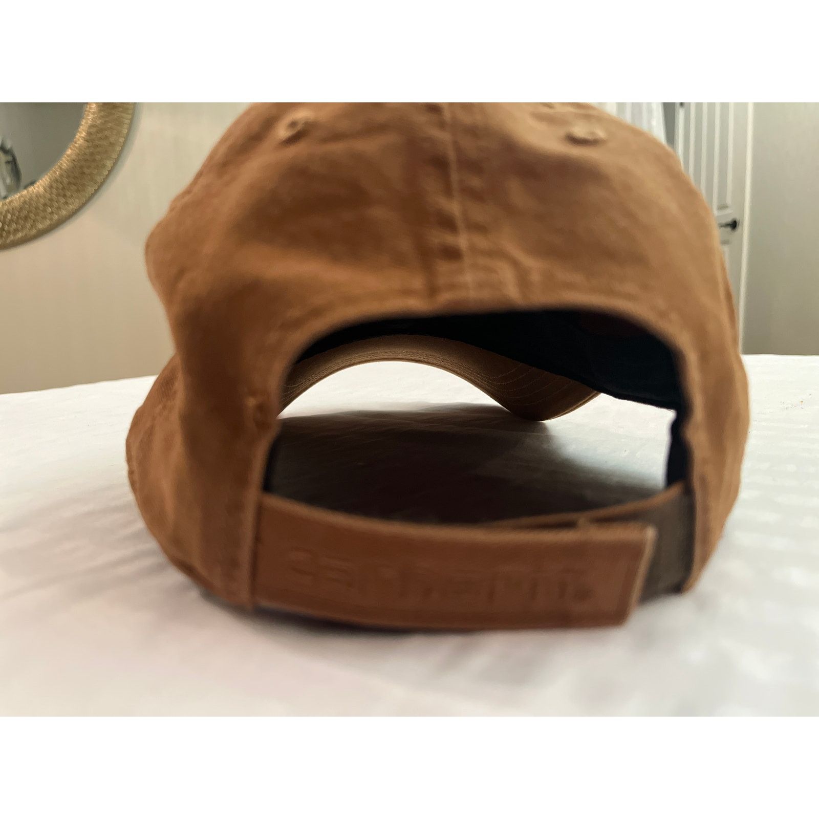 Carhartt Carhartt Odessa Canvas Cap Brown Adjustable Strapback Size ONE SIZE - 3 Thumbnail