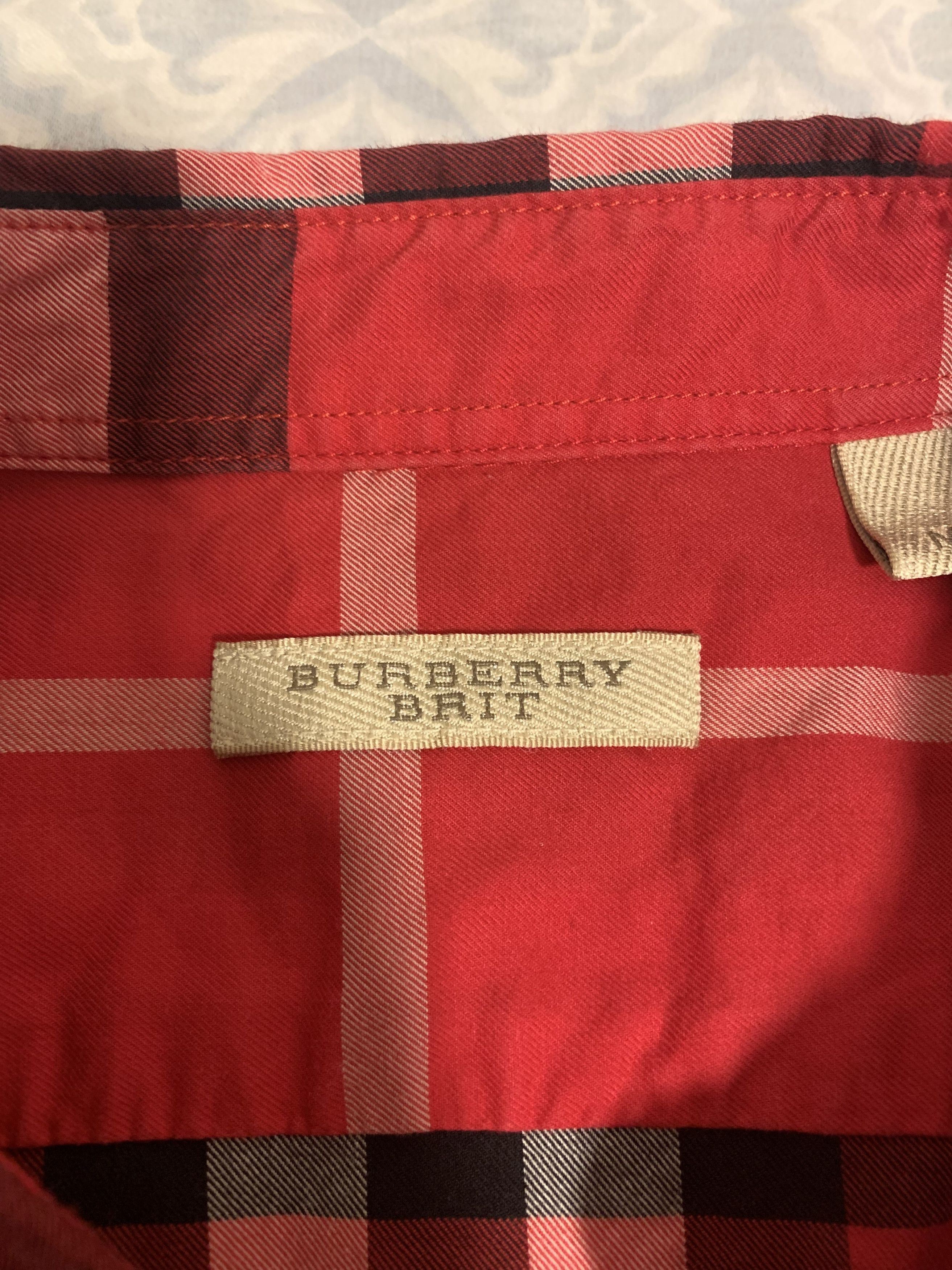Burberry Burberry Cotton Shirt Size US M / EU 48-50 / 2 - 4 Thumbnail