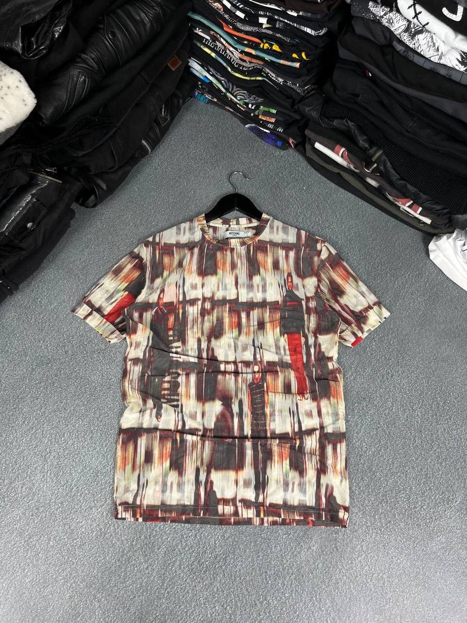 Moschino Moschino Archive 00s Luxury Mesh T-Shirt Size US M / EU 48-50 / 2 - 1 Thumbnail