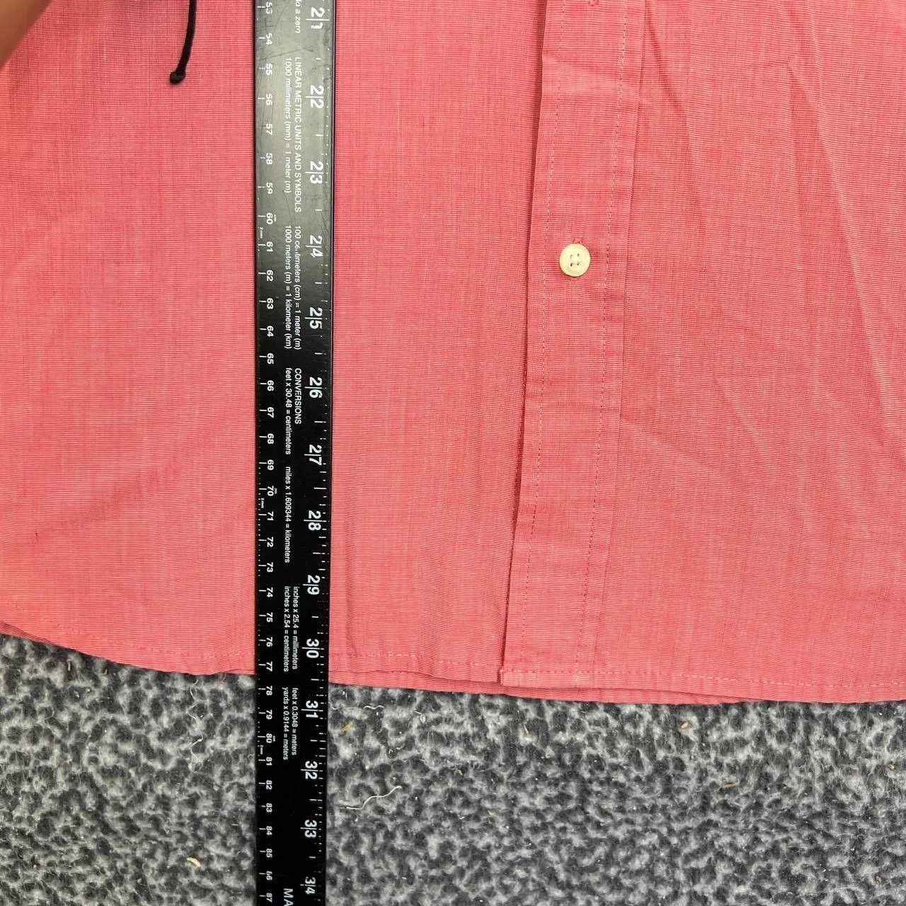 Basic Editions Basic Editions Shirt Men Button Down Short Sleeve Pocket L Size US L / EU 52-54 / 3 - 5 Thumbnail