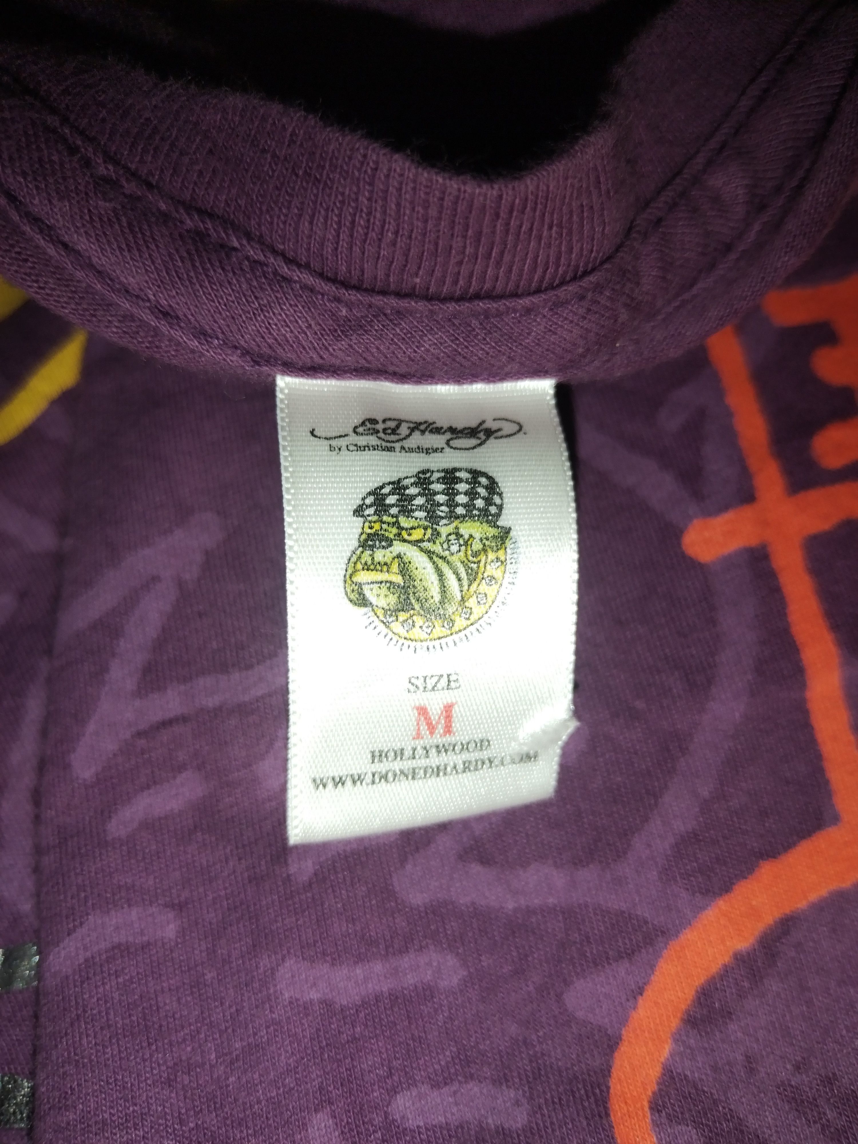 Vintage Y2K Ed Hardy By Christian Audigier Tshirt