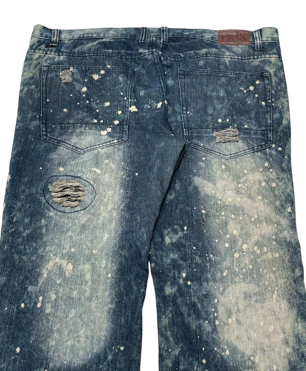 Vintage Vintage Japanese Brand 1738 Dynasty Distressed Jeans 2000s Size US 44 / EU 60 - 7 Thumbnail